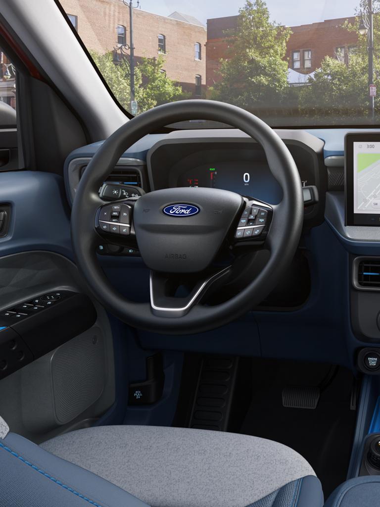Ford Maverick interior controls and dashboard detail
