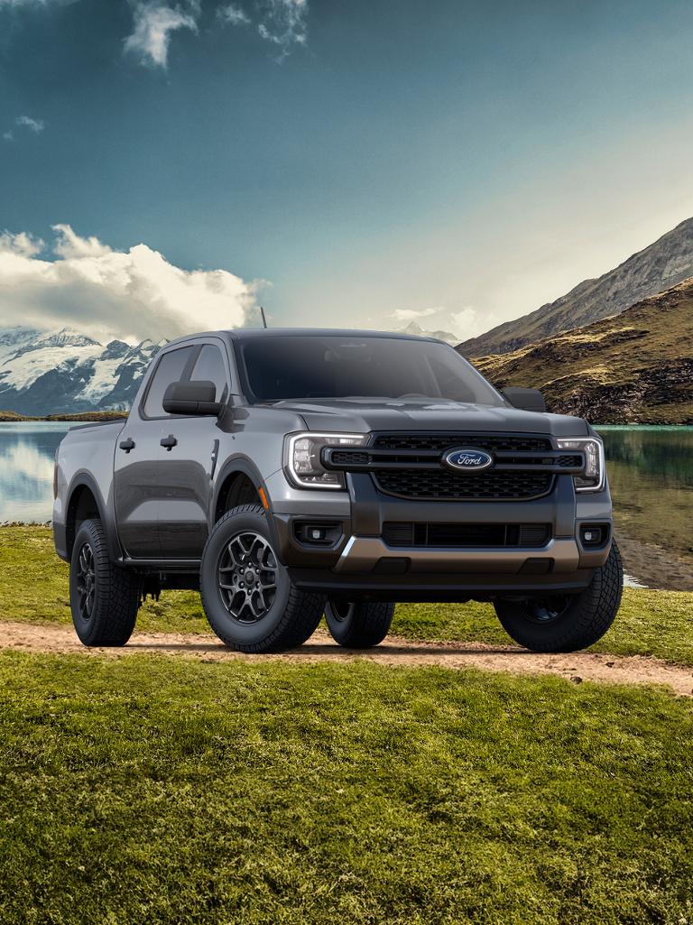 2026 Ford Ranger XLT with Sport Appearance Package parked in the mountains