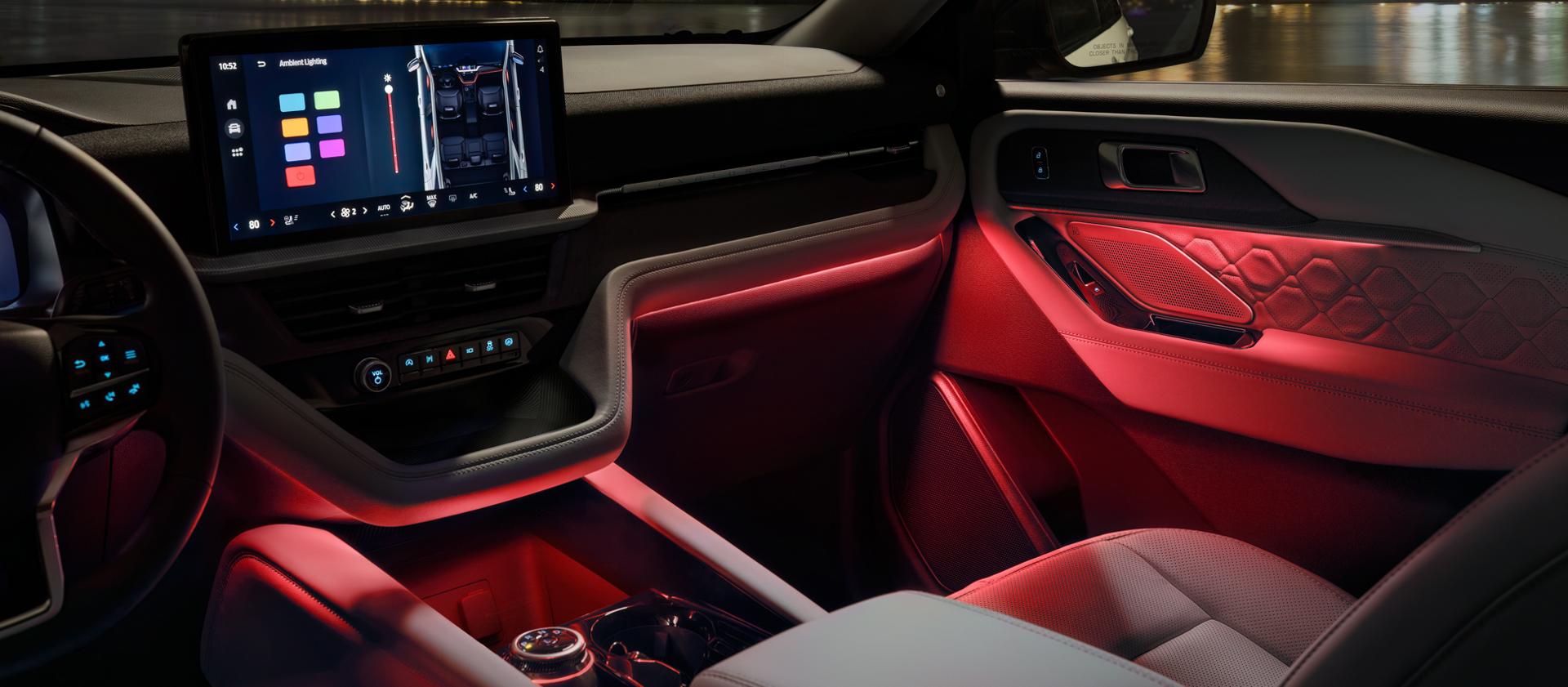 2026 Ford Explorer Platinum premium interior near Benton KY