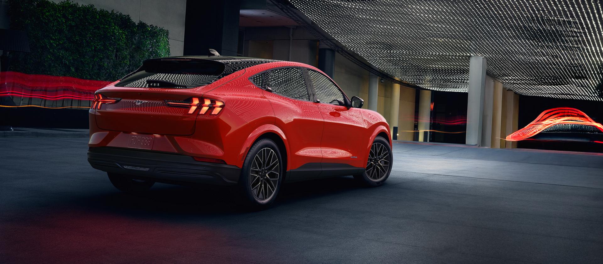 2026 Ford Mustang Mach-E Premium rear exterior view