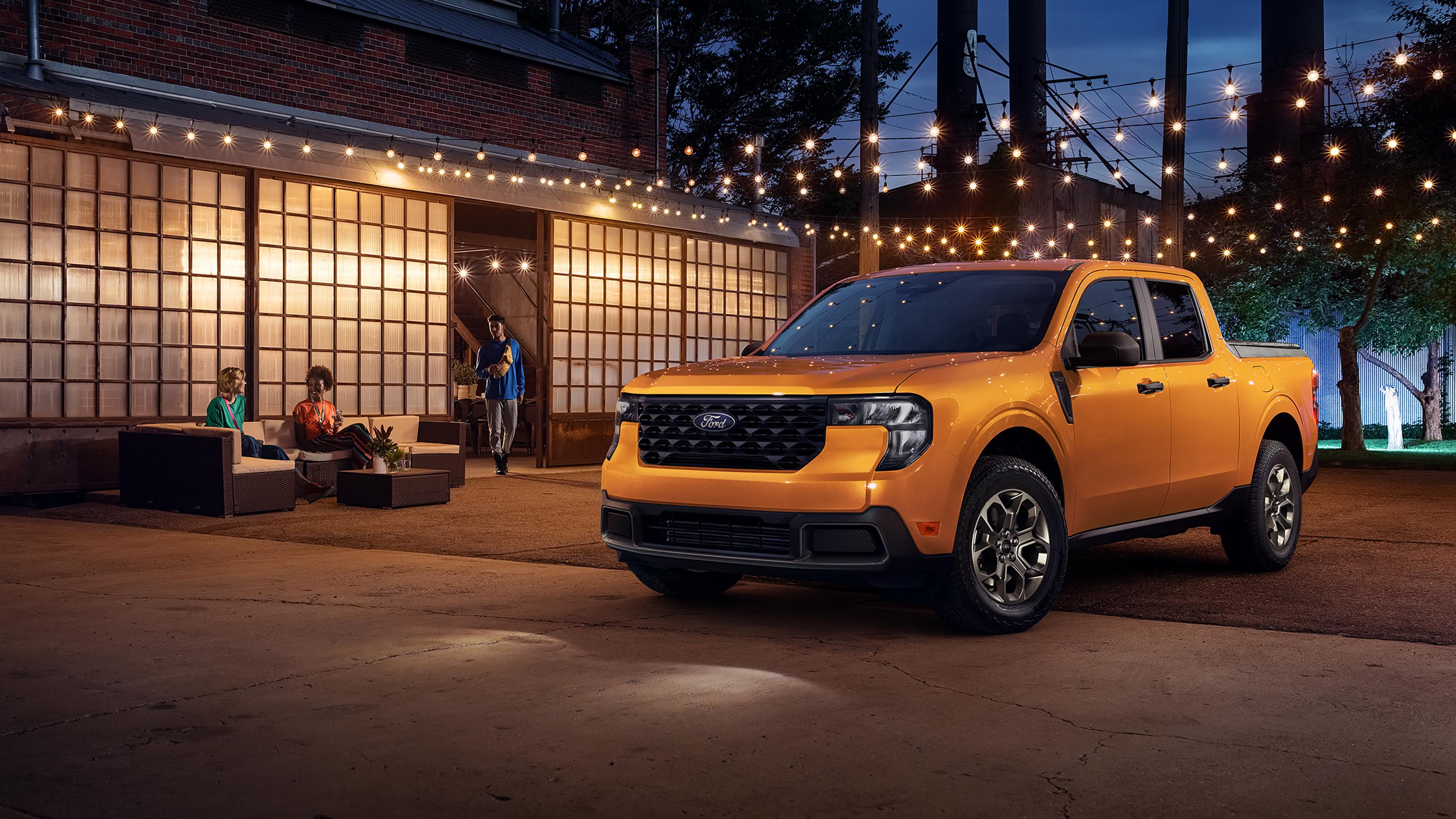 2026 Ford Maverick XLT, available with a standard hybrid powertrain