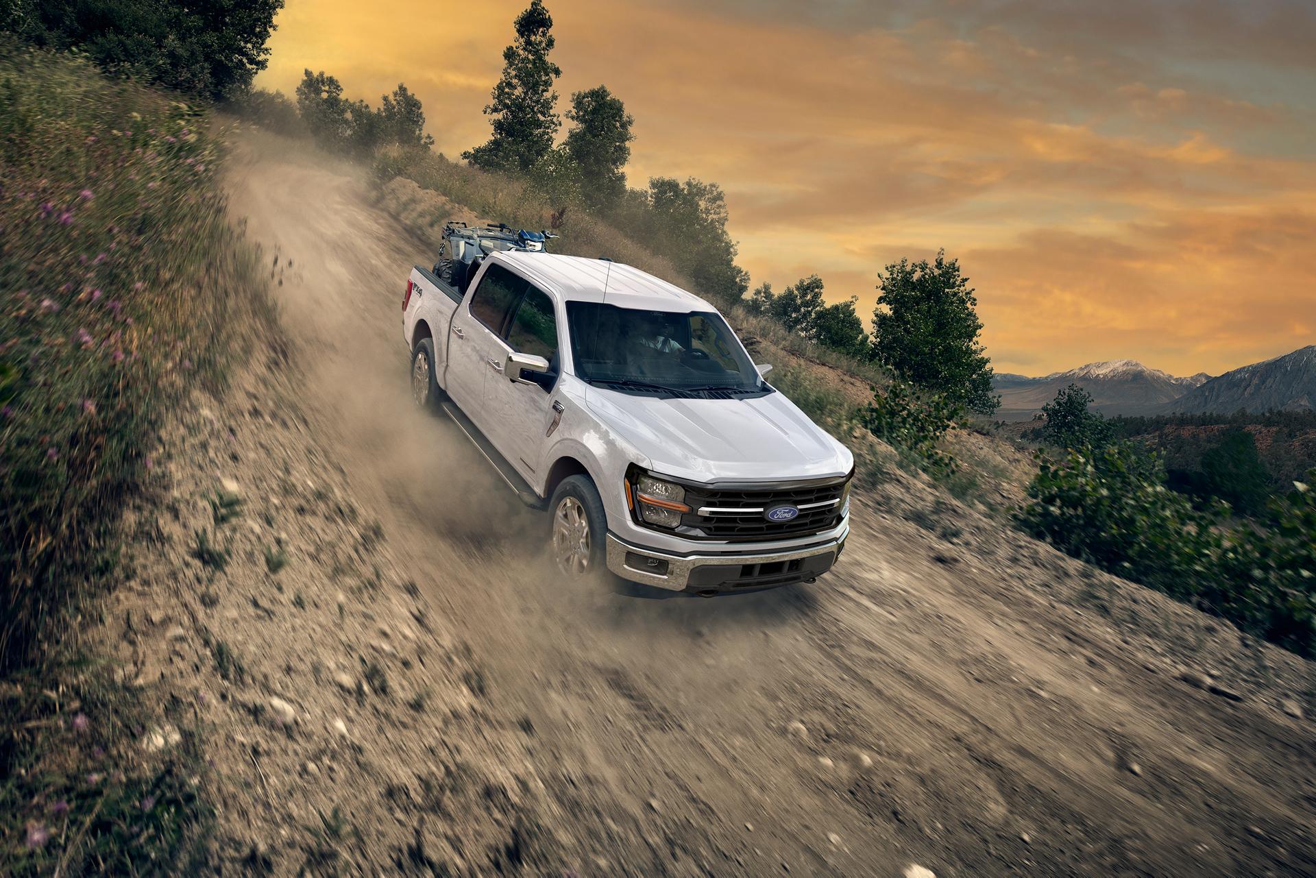 2026 Ford F-150 XLT driving off road