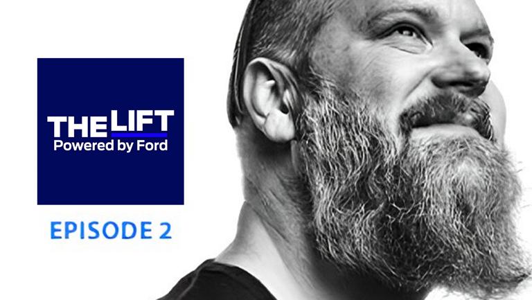 The Lift Powered by Ford Episode 2 with bearded man
