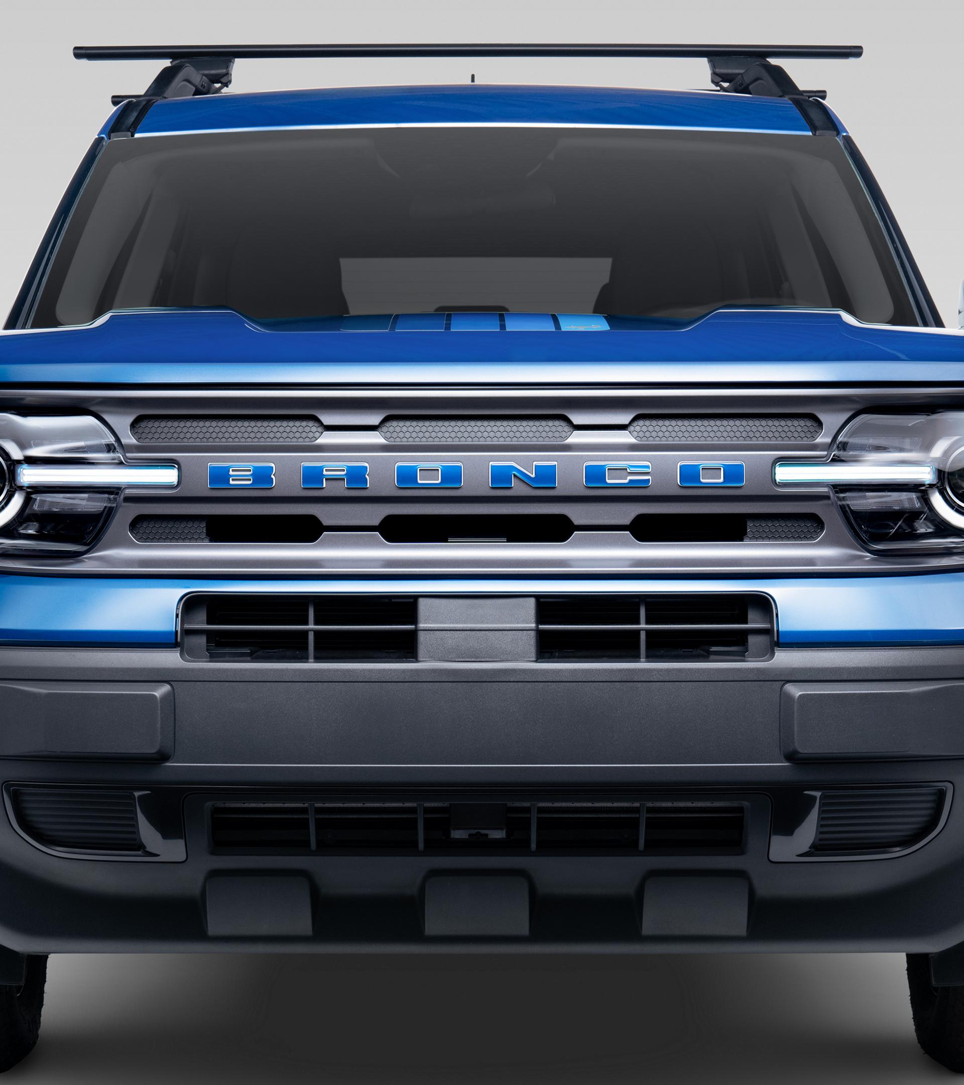 Velocity Blue Grille Letters