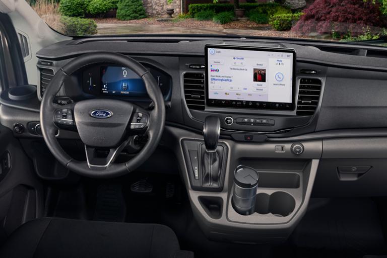 Close-up of 2026 Ford Transit® van dashboard
