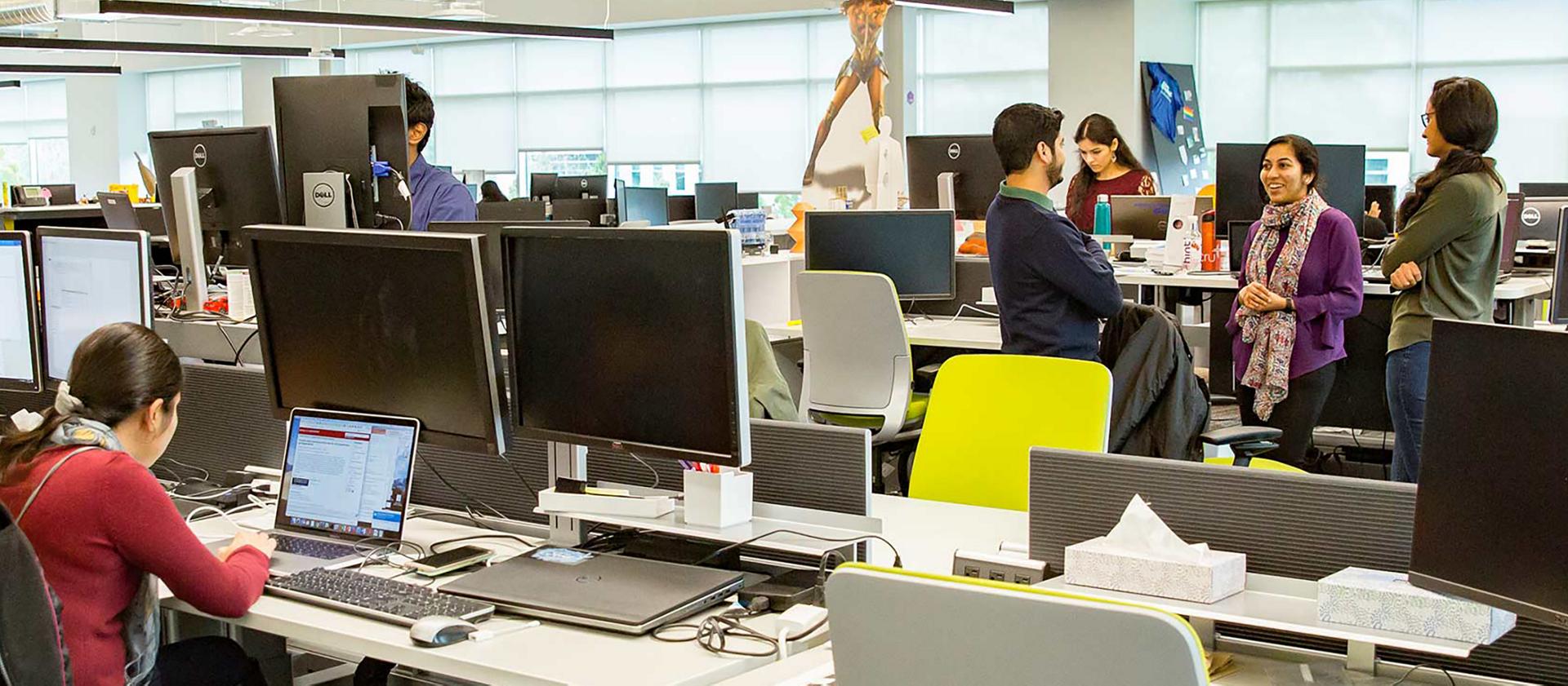 Co workerss at Ford Ric Campus