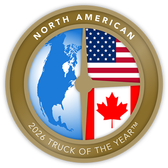 Visual honoring the Ford Maverick Lobo™ as 2026 North American Truck of the Year®