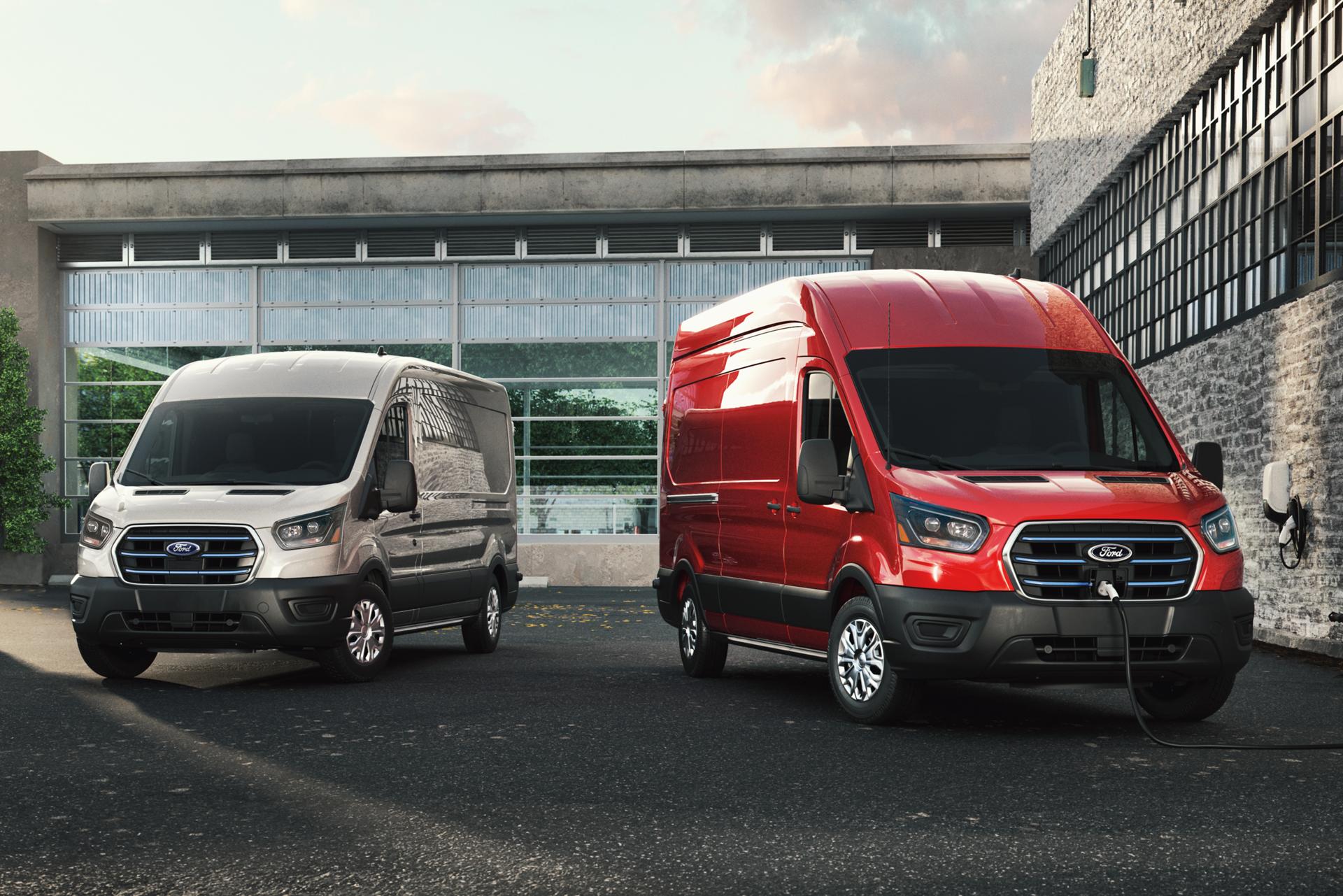 Two Ford Transit® vans