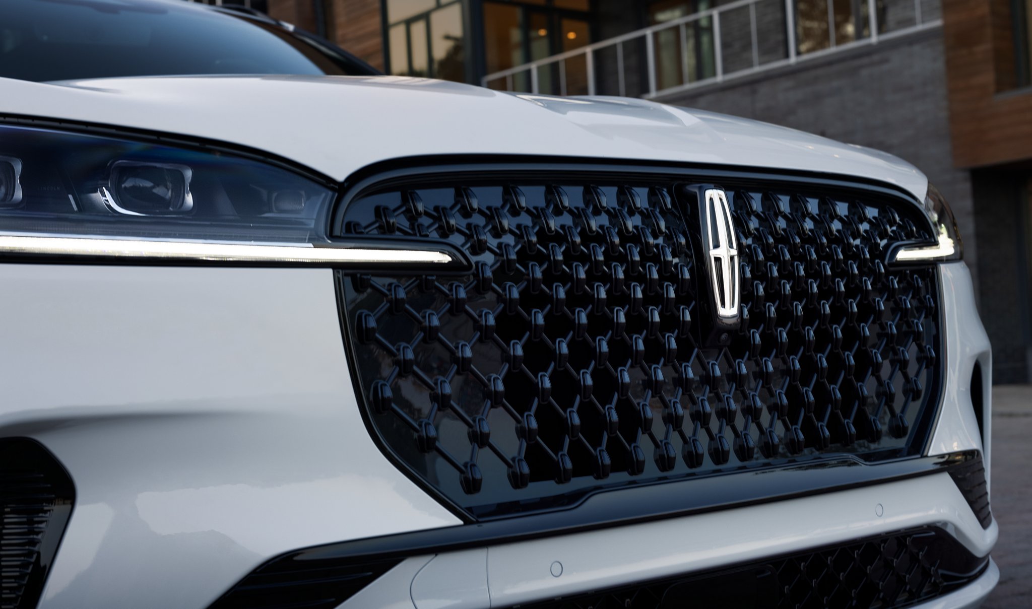 The Lincoln Aviator featuring the embrace functionality.