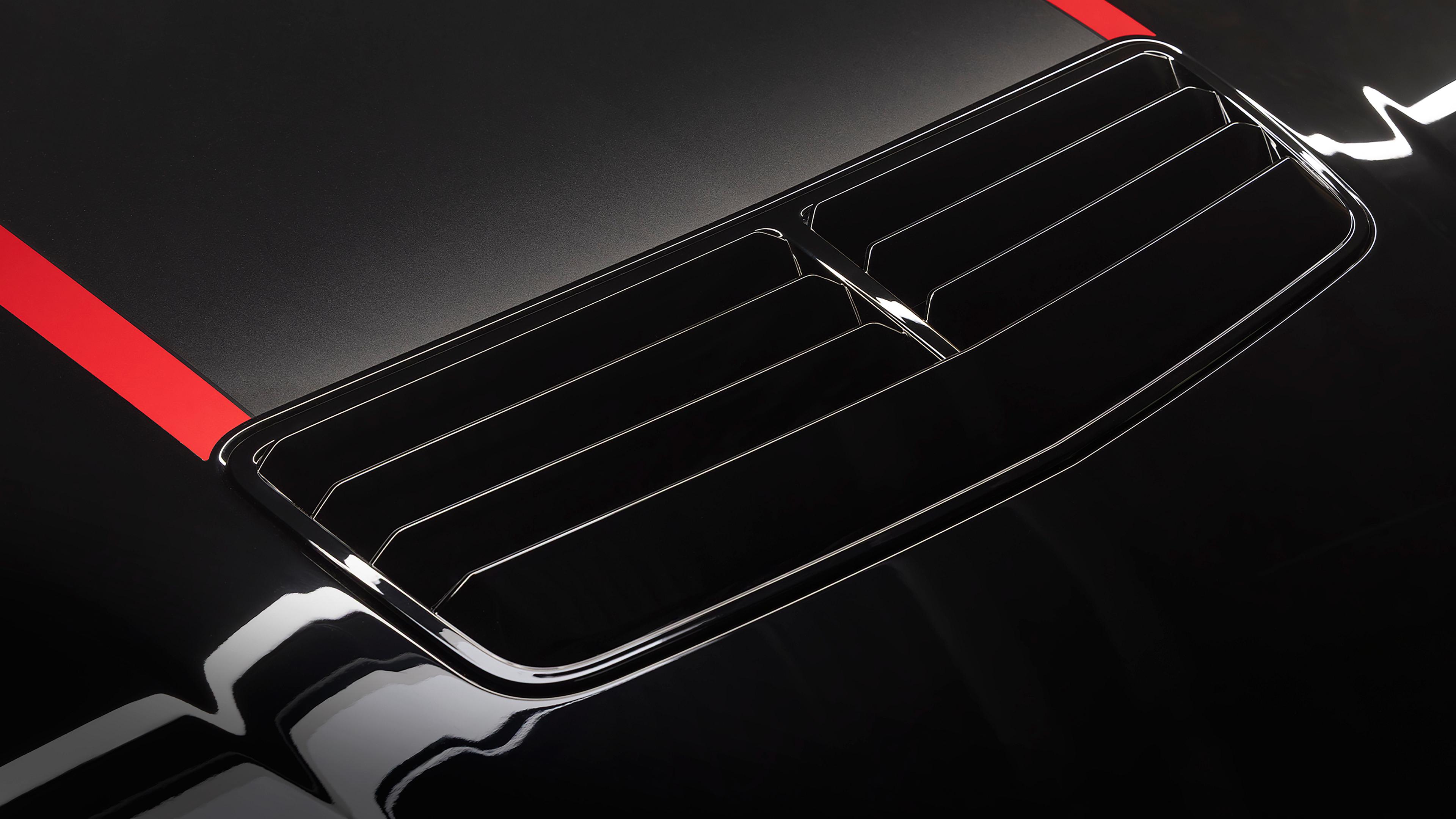 2026 Ford Mustang® TLD™ Signature Edition hood scoop and hood graphic