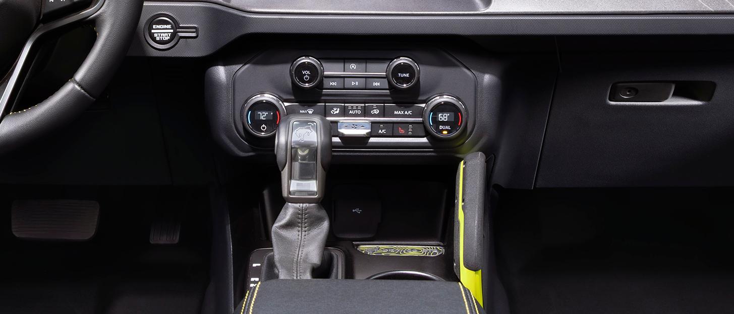 2027 Ford Bronco® RTR interior climate controls