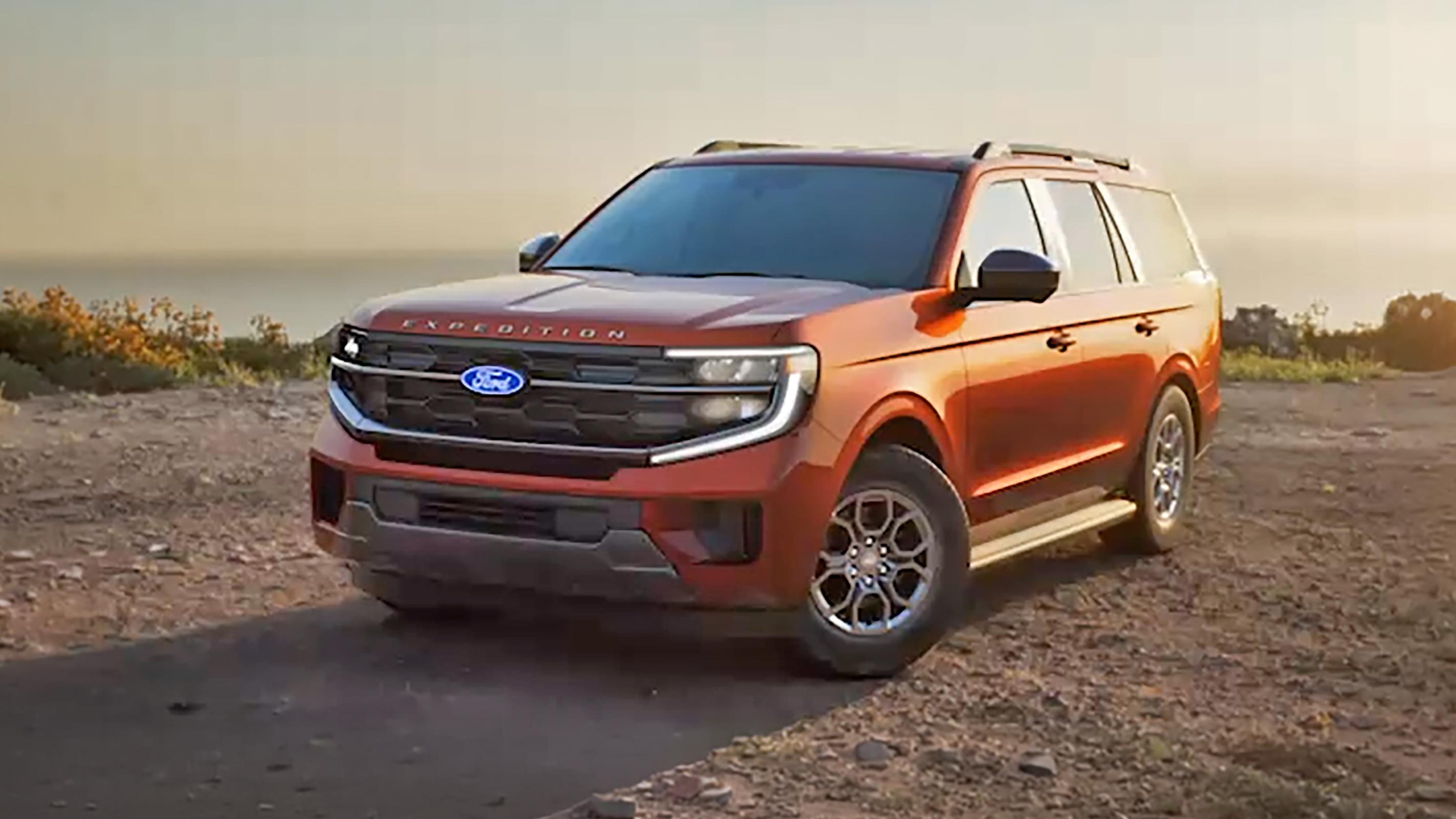 2027 Ford Expedition® SUV in available Bronze Fire Metallic Tinted Clearcoat