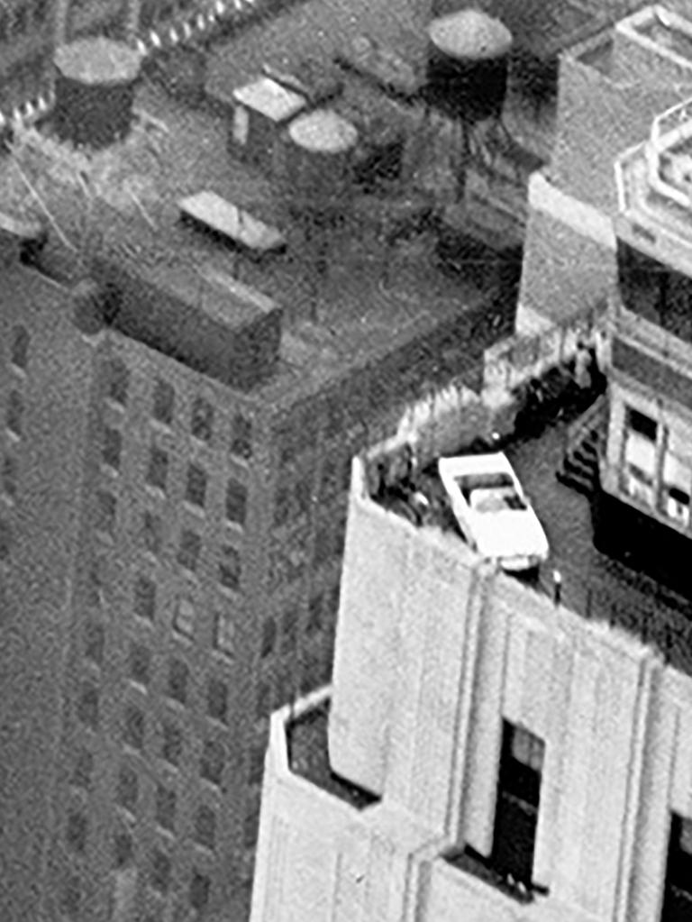 Ford Mustang on Empire State building
