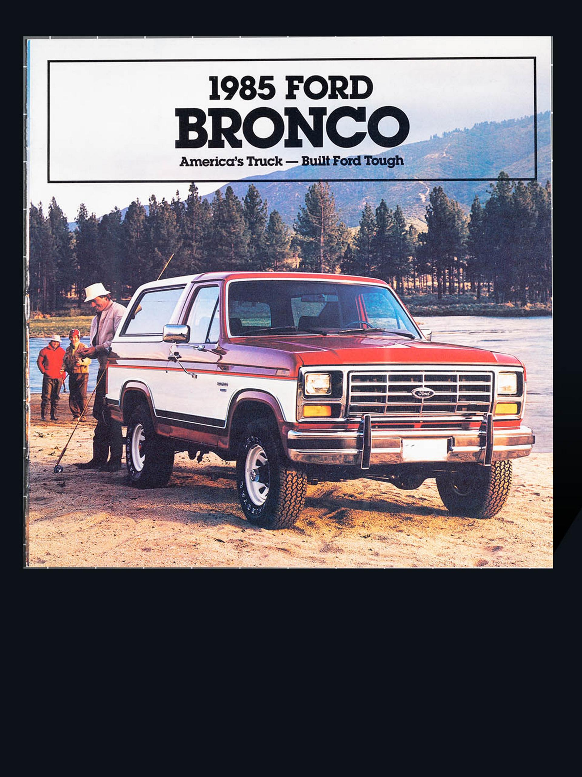1985 Ford Bronco® vehicle brochure