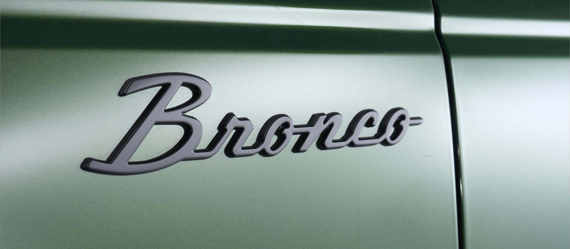 Matte Black Script Badges