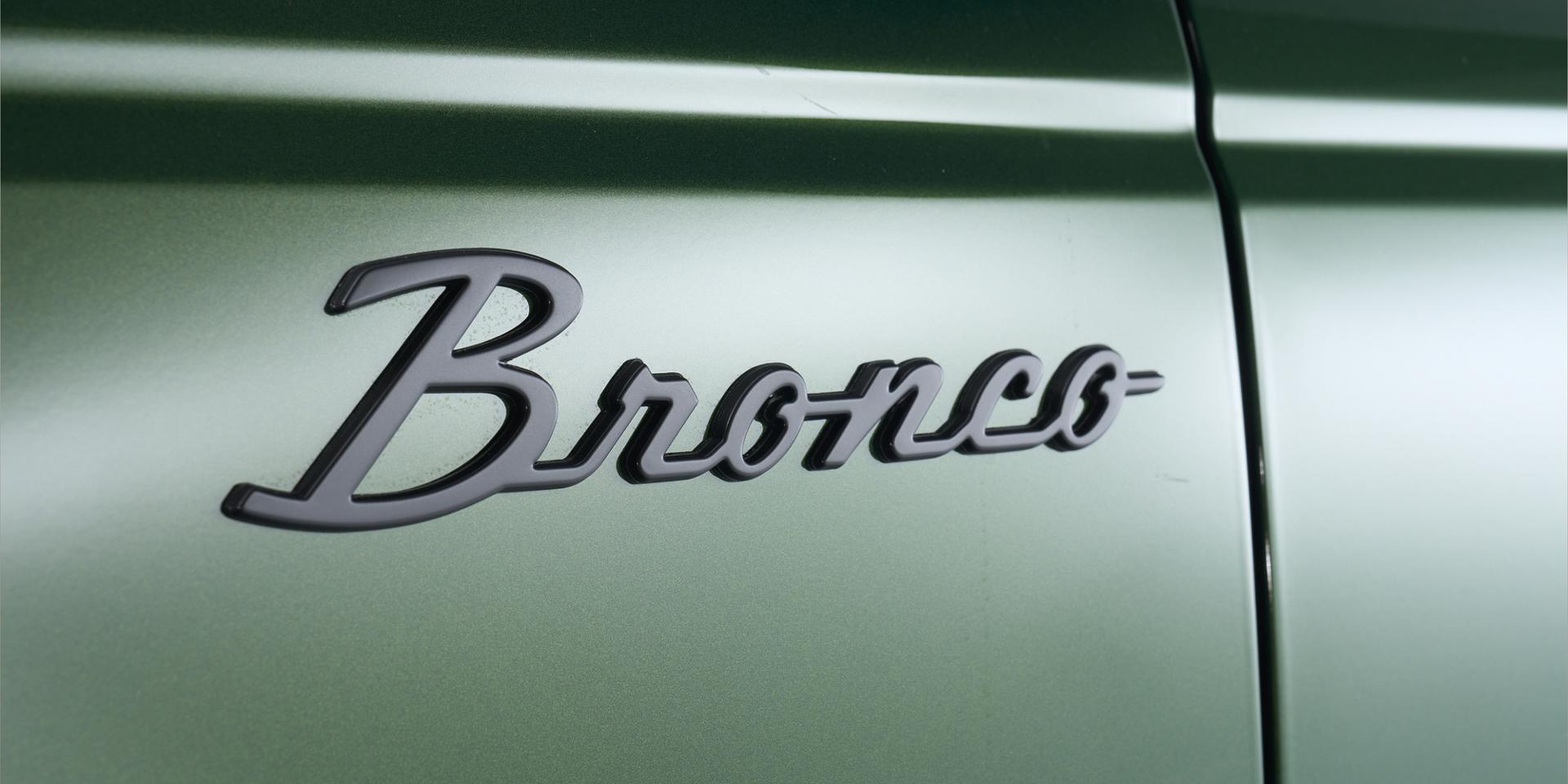 Matte Black Script Badges