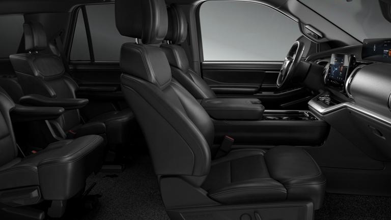 2027 Ford Expedition® Platinum® SUV interior with Stealth Appearance Package