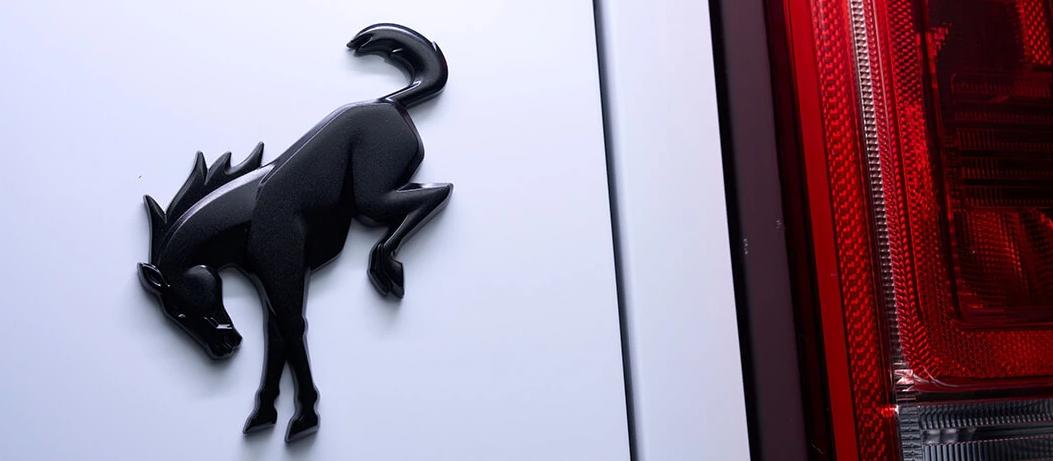 Sinister Bronze Bronco Badge