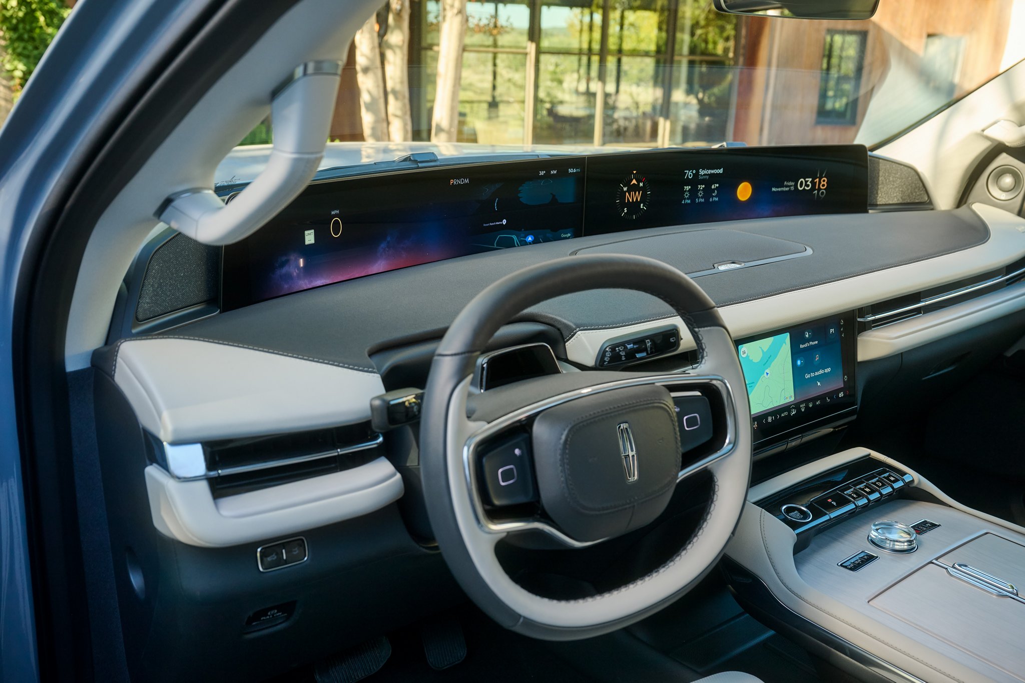 L’intérieur d’un modèle Lincoln Navigator® Ultra 2025