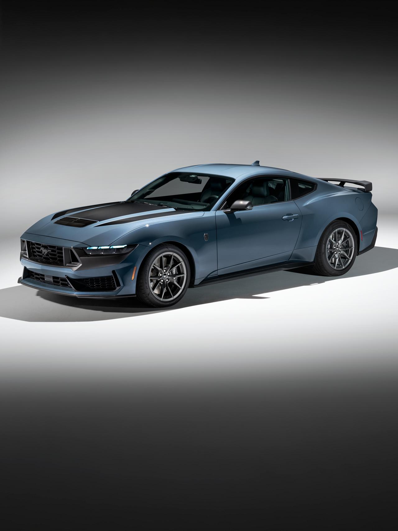 Ford Mustang azul