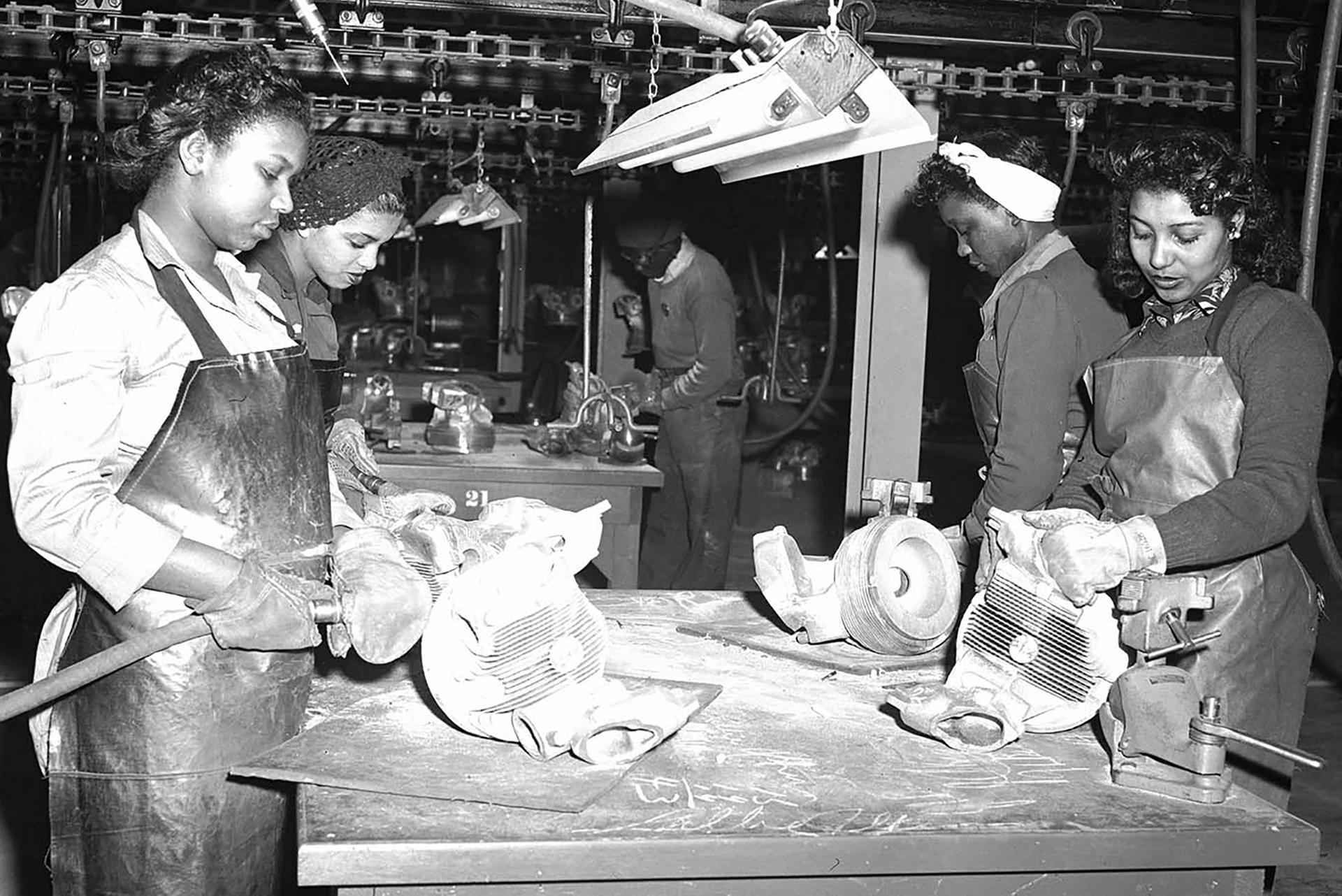 Ford Rouge Complex employees at work