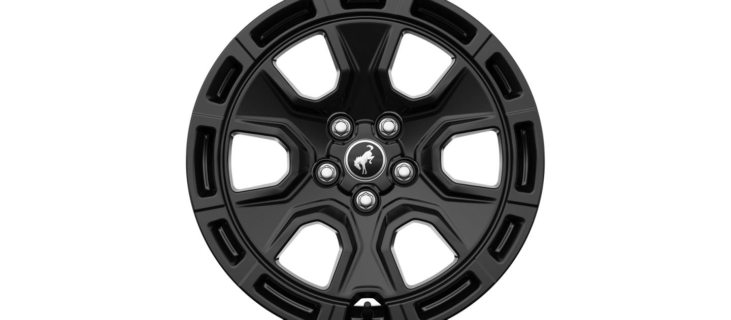 2025 Ford Bronco Sport® wheel in Ebony Black