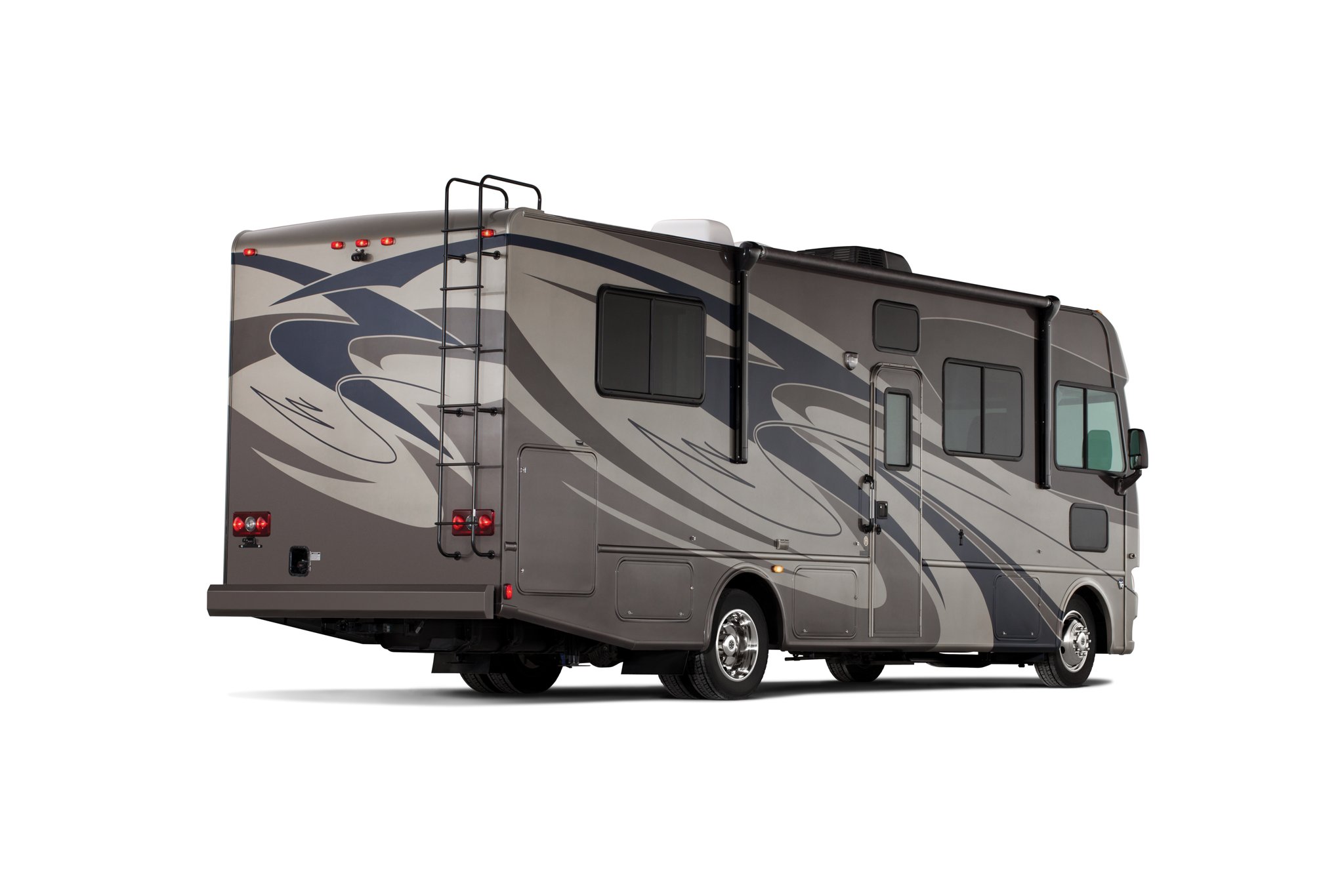 Class A Motorhome on 2024 Ford F-53 on a white background