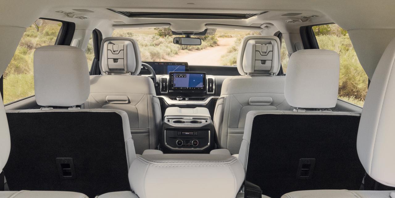 2027 Ford Expedition® SUV interior shown from the rear cargo area
