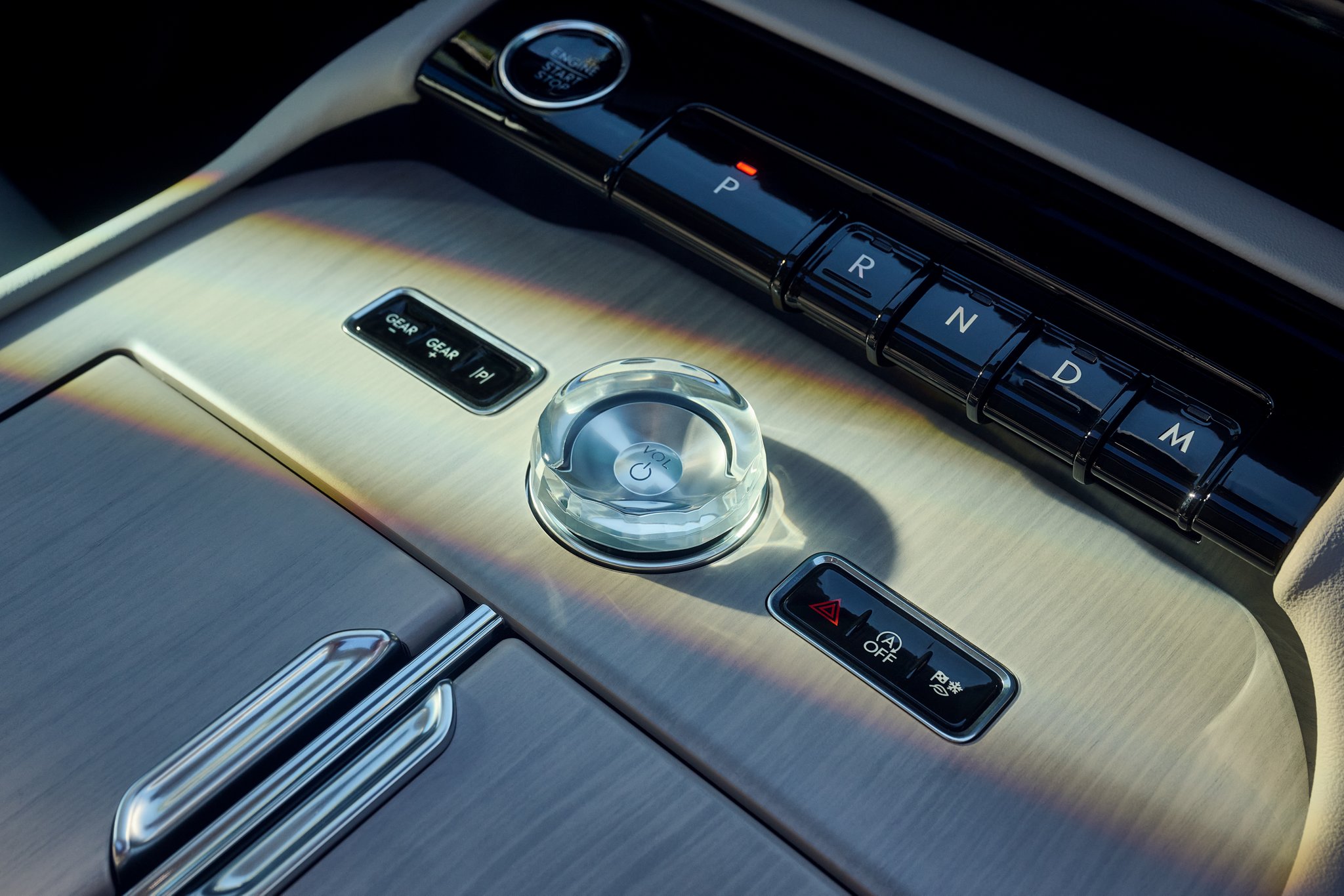 La consola central de una SUV Lincoln Navigator® 2026