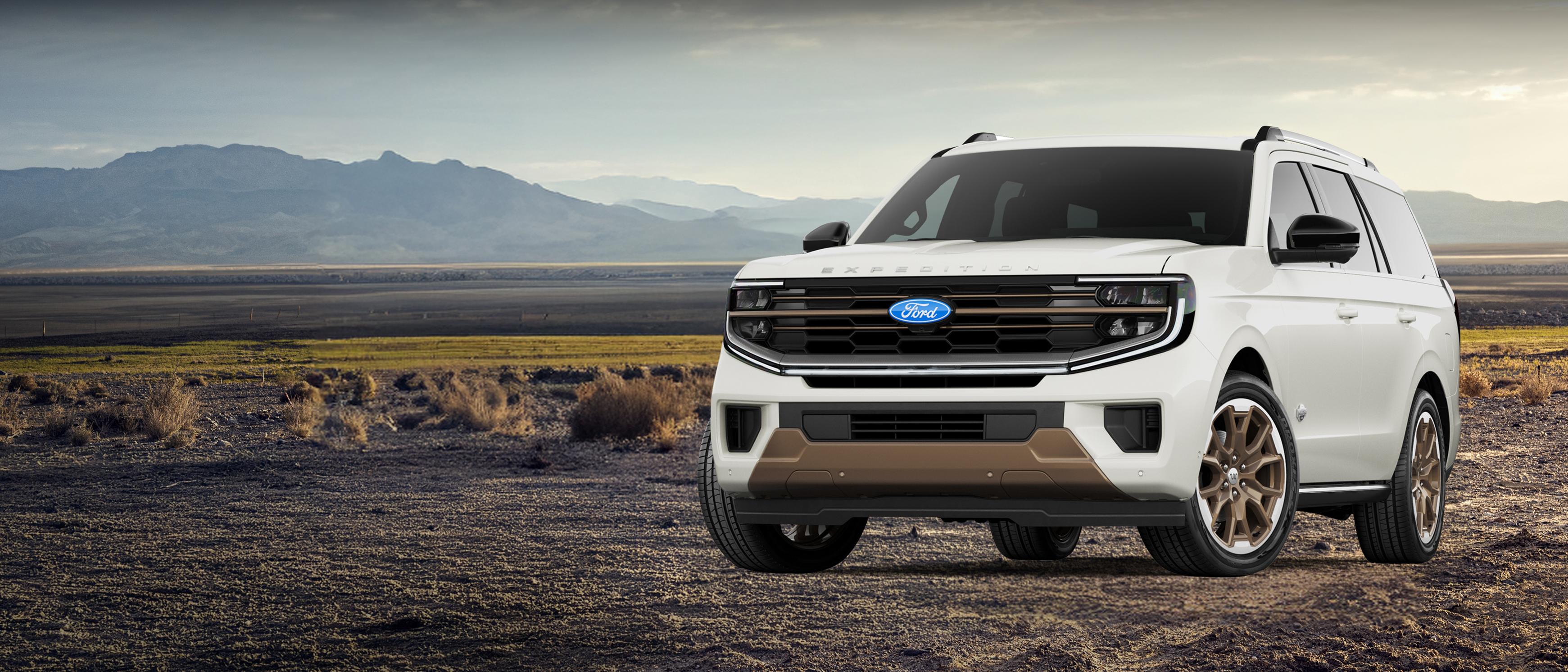 2027 Ford Expedition® King Ranch® SUV shown parked outdoors