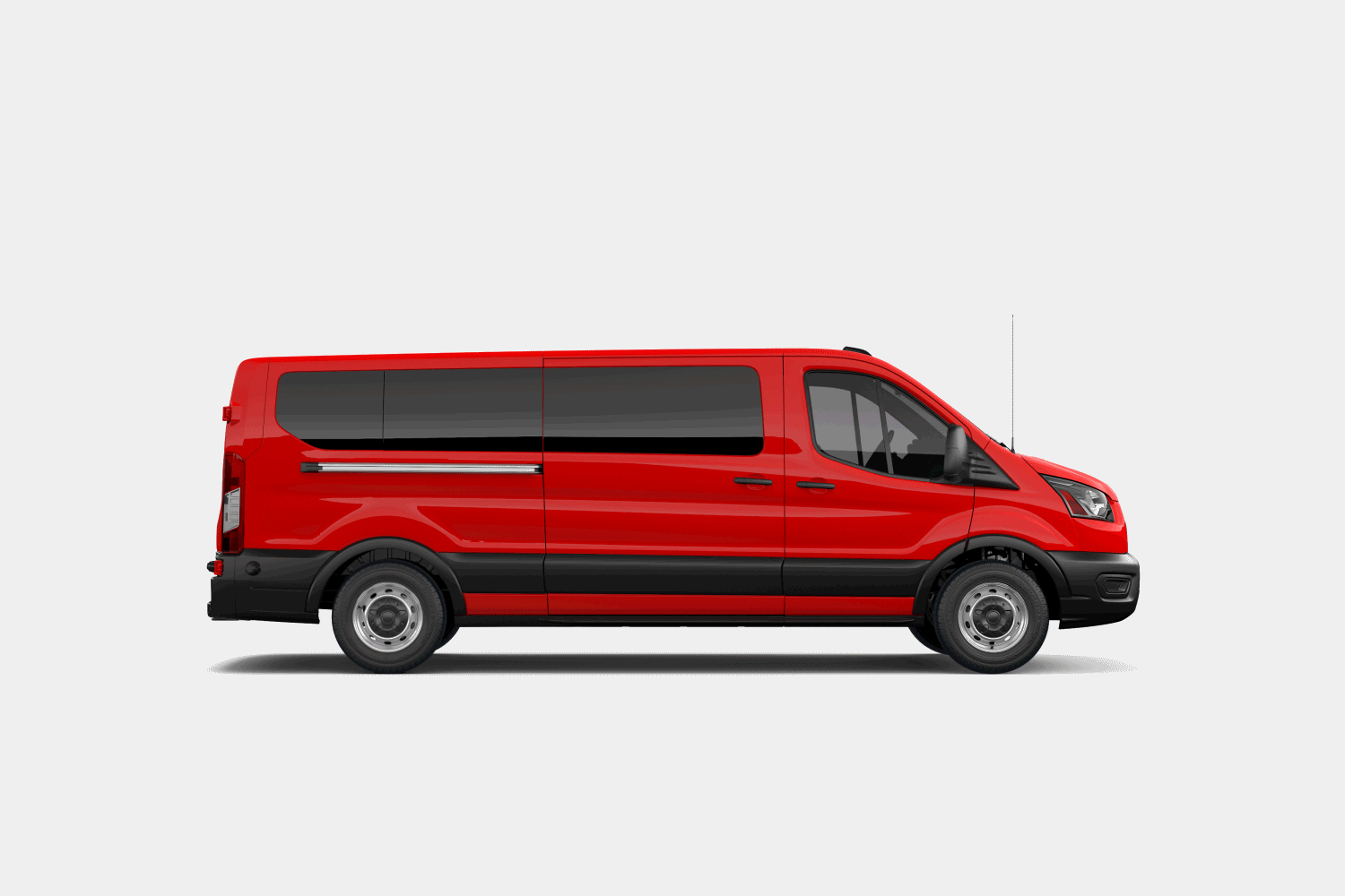 A view of the 2026 Ford Transit® Van in different configurations