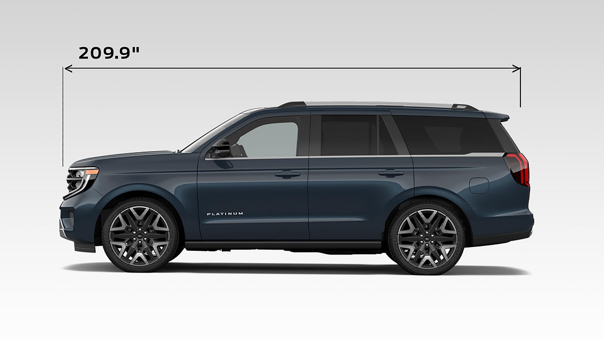 2026 Ford Expedition® SUV length dimension
