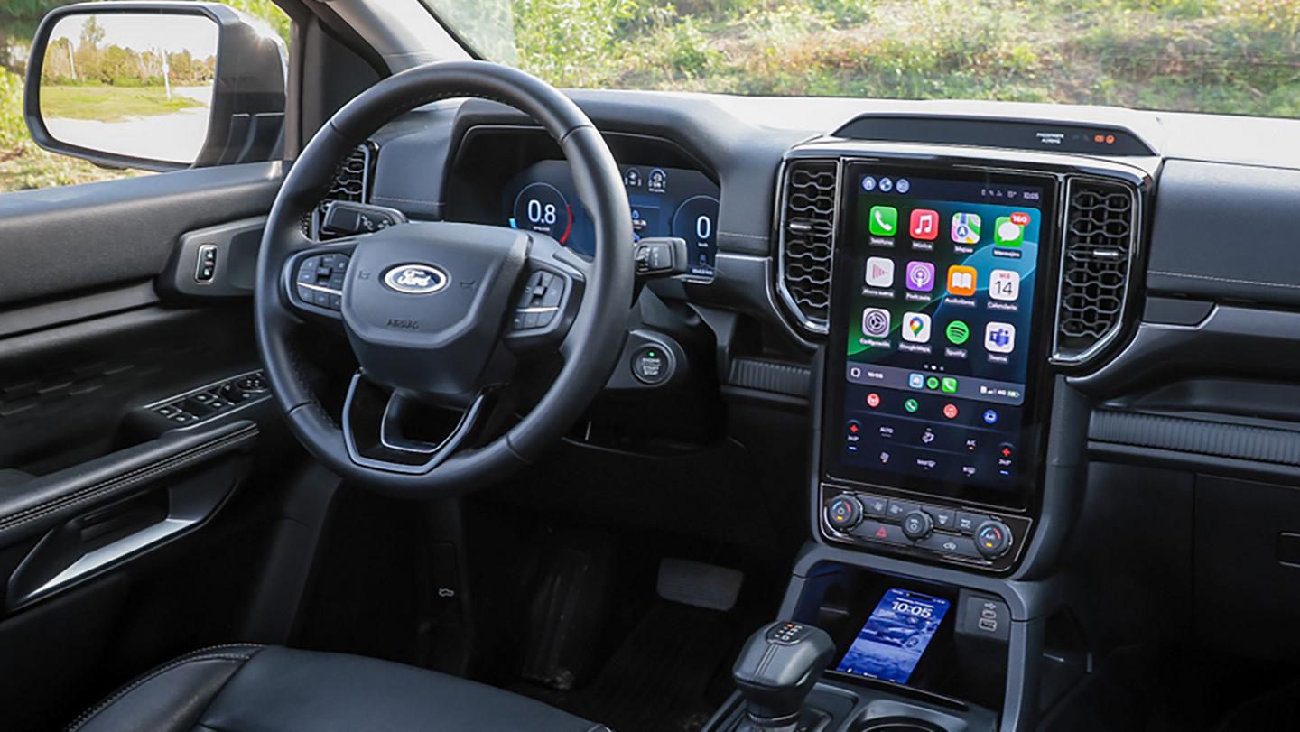 Interior de Ford Ranger
