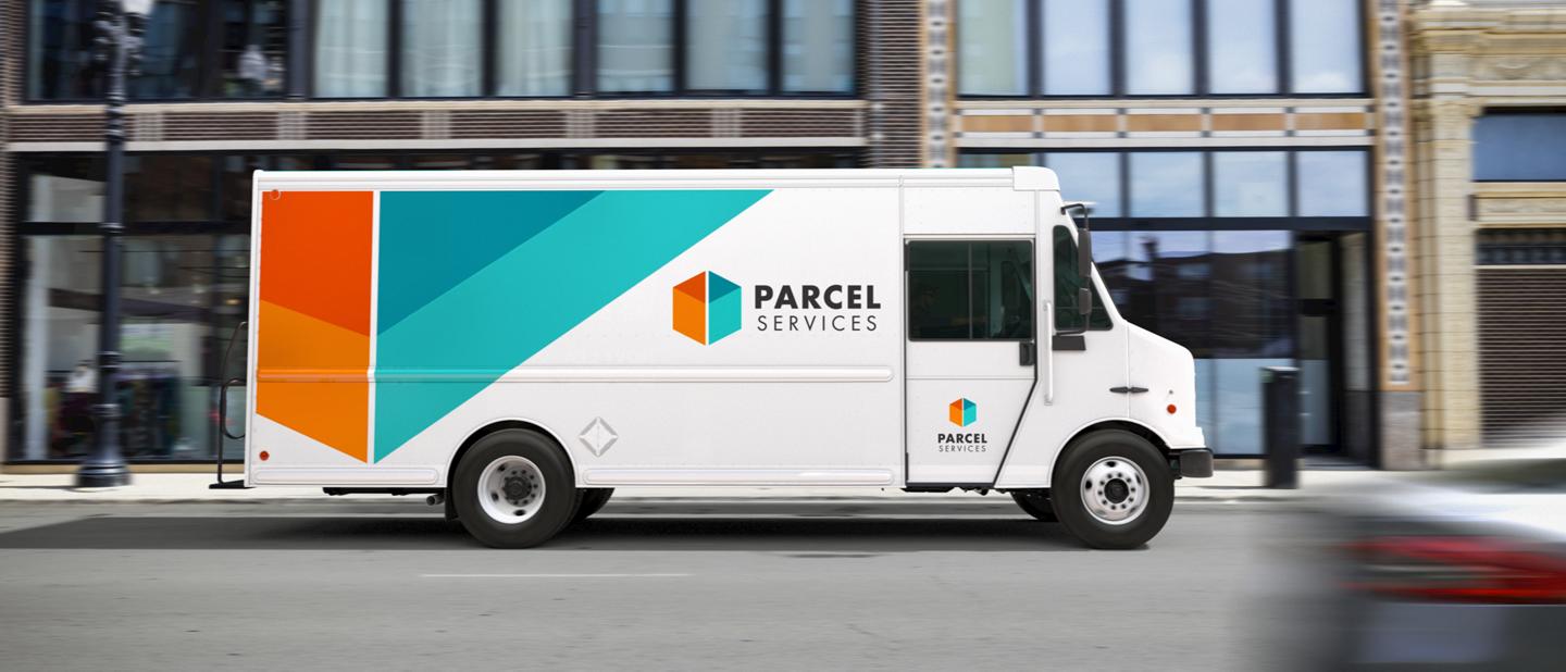 Parcel Delivery Package for a 2025 Ford F-59 Commercial Stripped Chassis