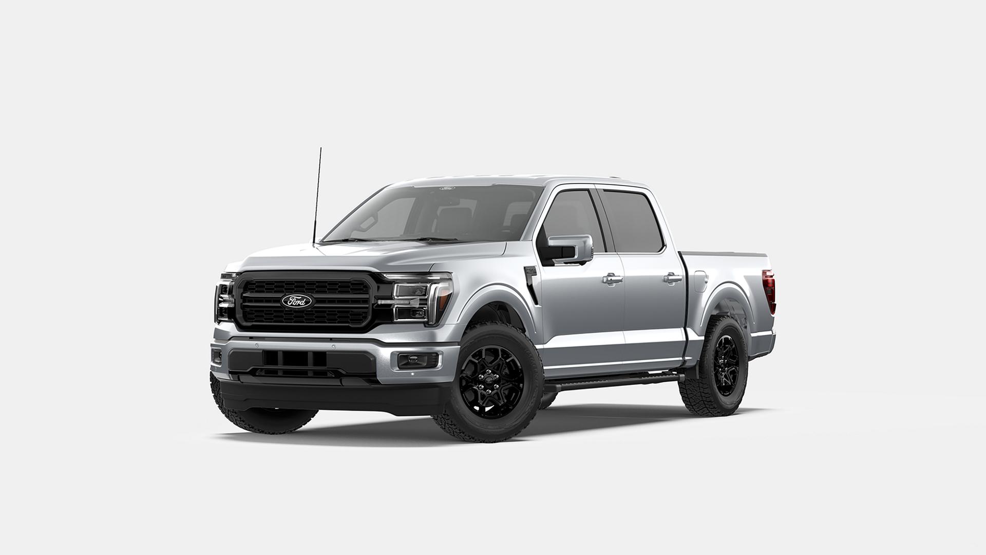 2026 Ford F-150® XLT Black Appearance Package in Iconic Silver