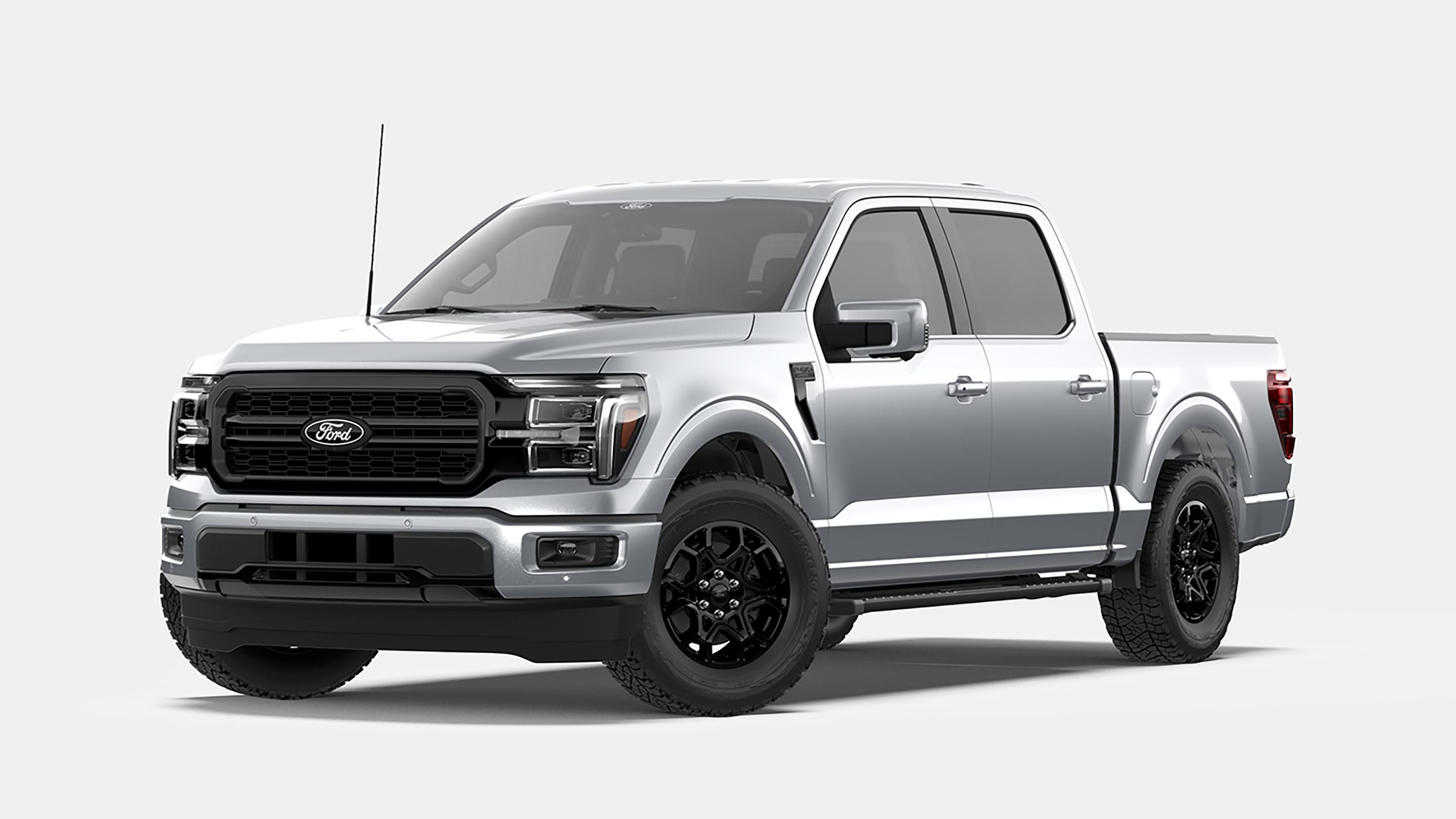 2026 Ford F-150® XLT Black Appearance Package in Iconic Silver
