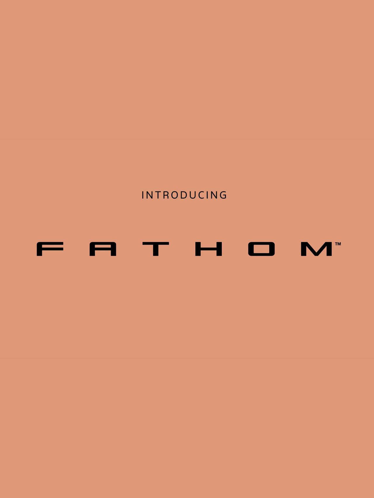 Video of vehicle name, Fathom, with different fonts