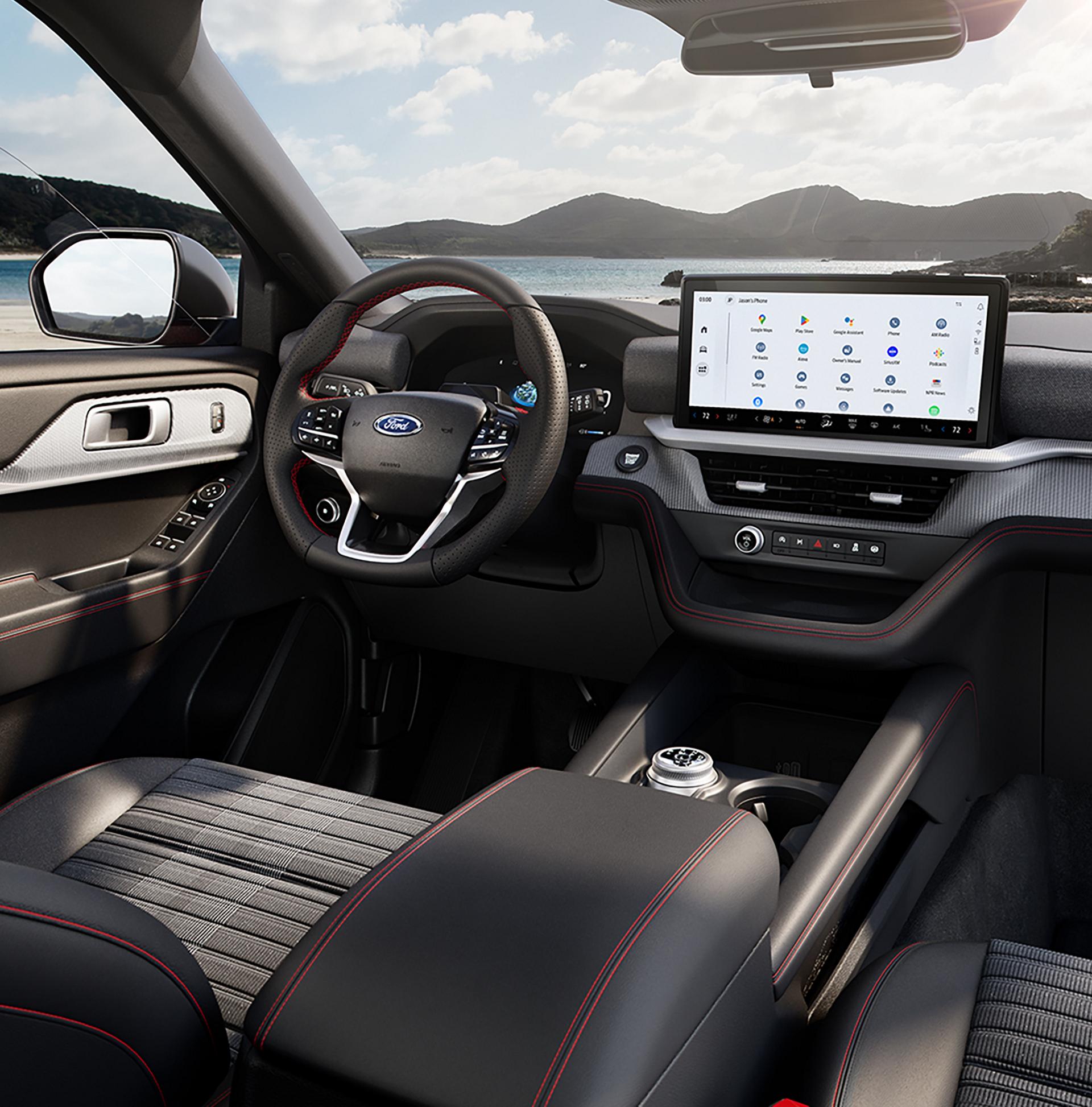 2027 ford explorer interior dashboard