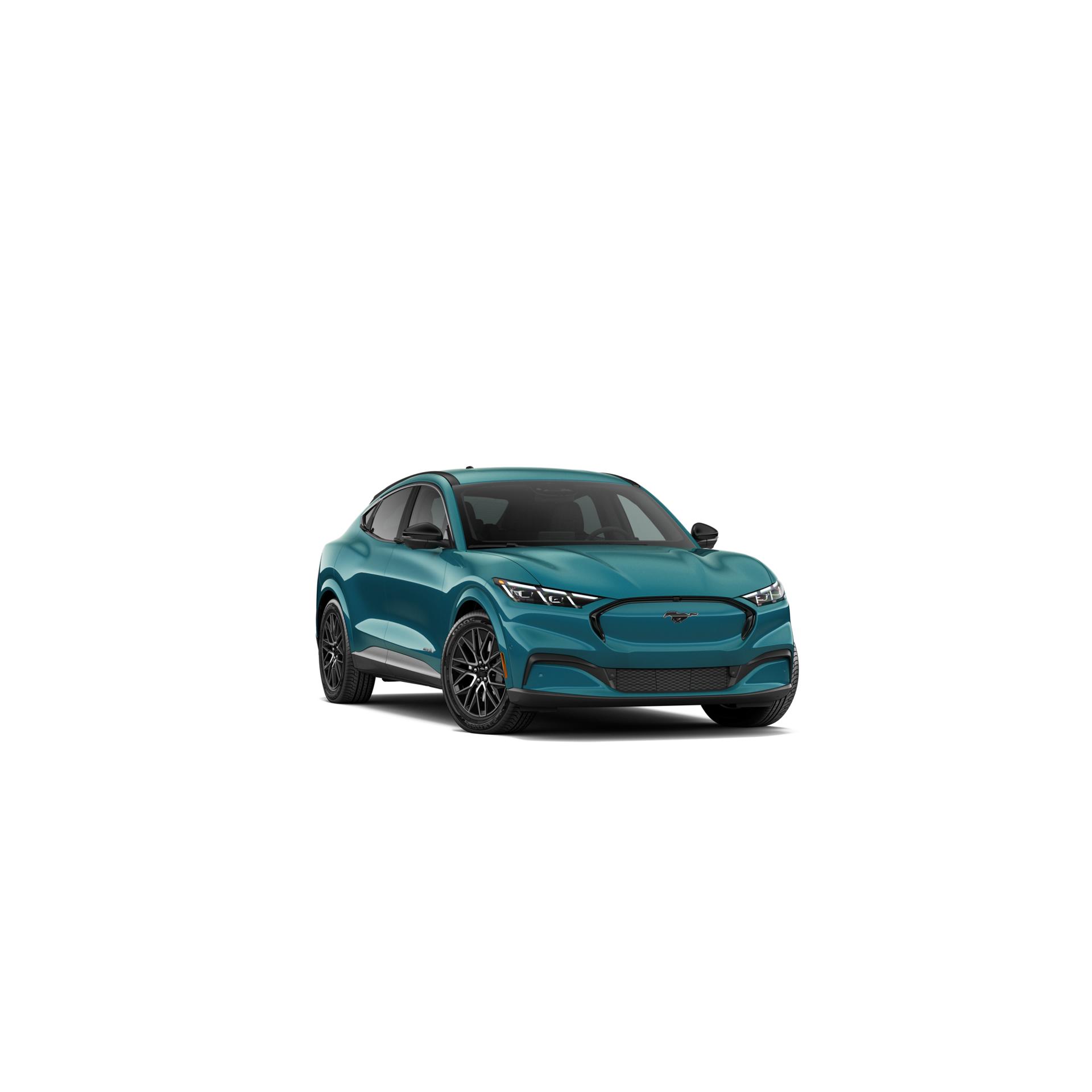 Ford Mustang Mach-E® SUV in Adriatic Blue Metallic (extra-cost color)