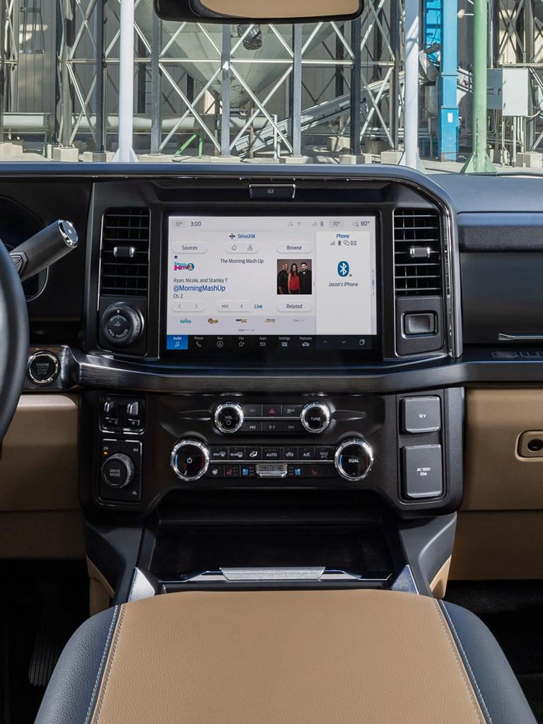 12" center display and SYNC® 4 with Enhanced Voice Recognition