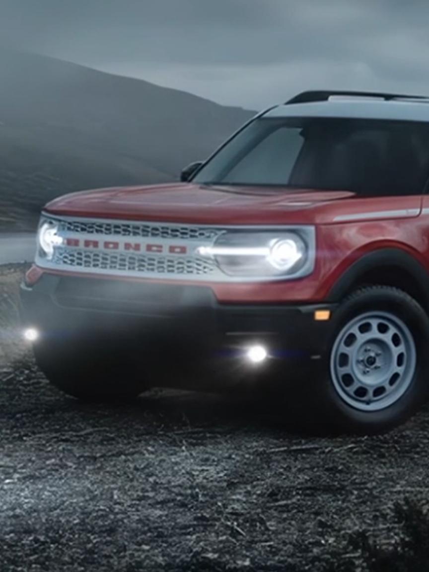 2026 Ford Bronco Sport® on a dirt road