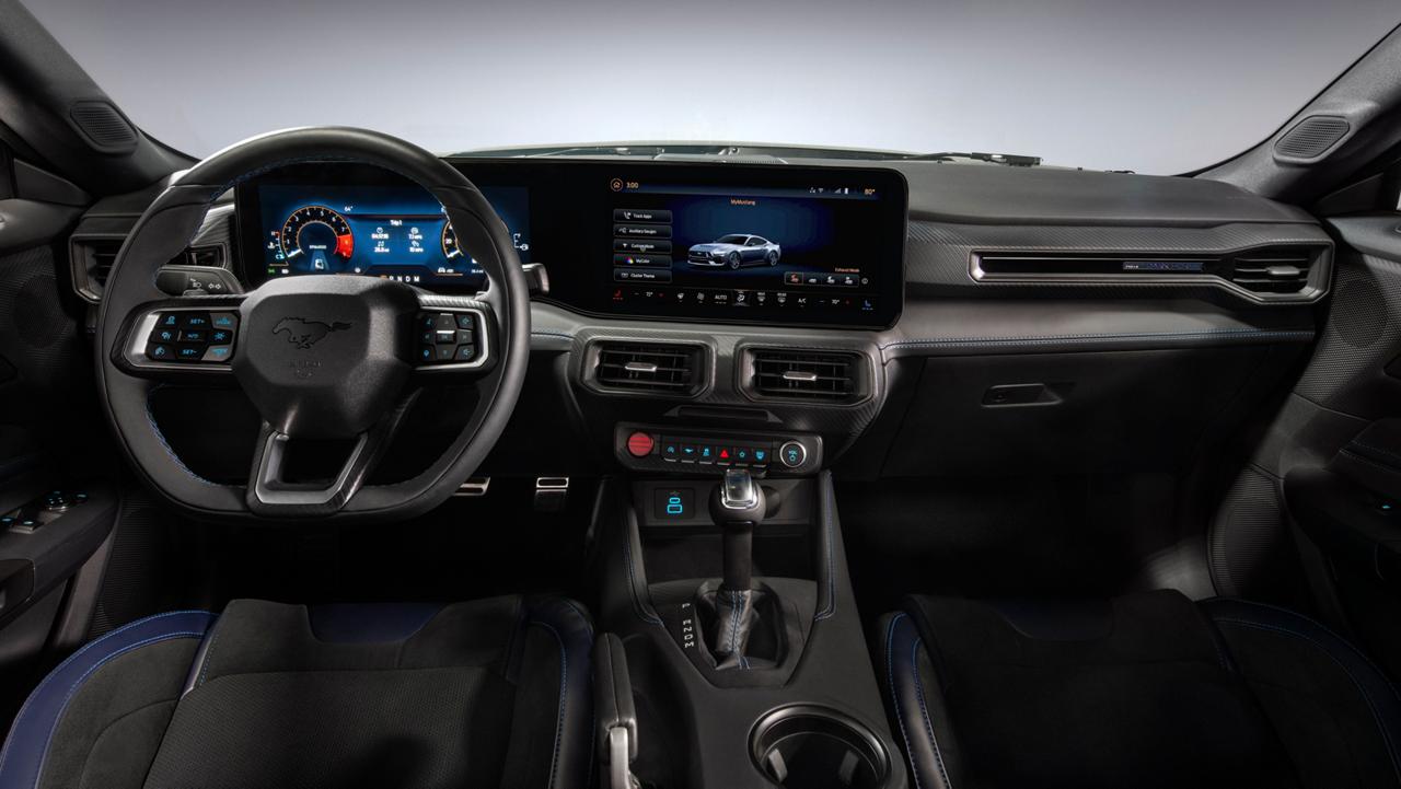 Interior de Ford Mustang