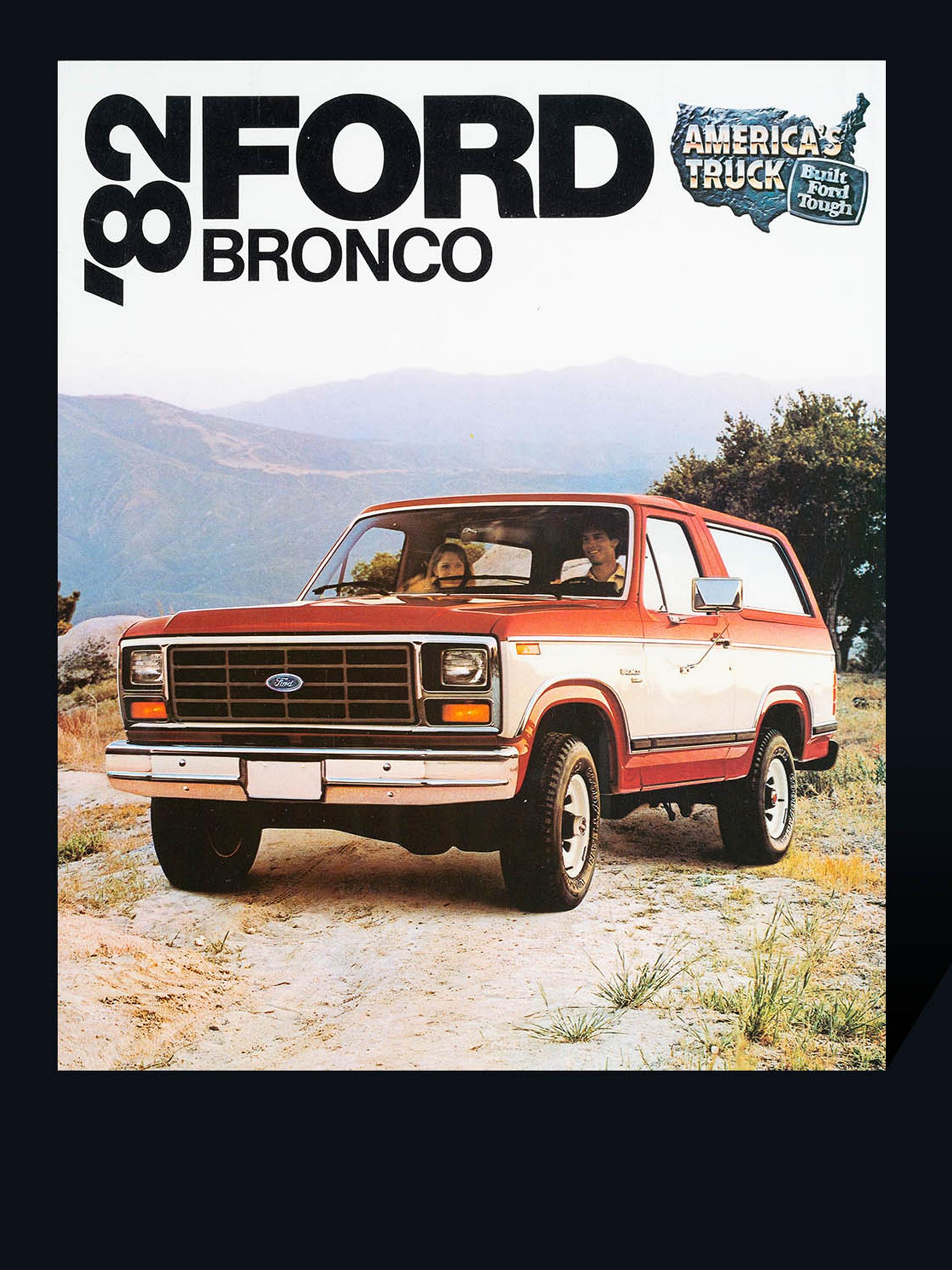 1982 Ford Bronco® vehicle brochure