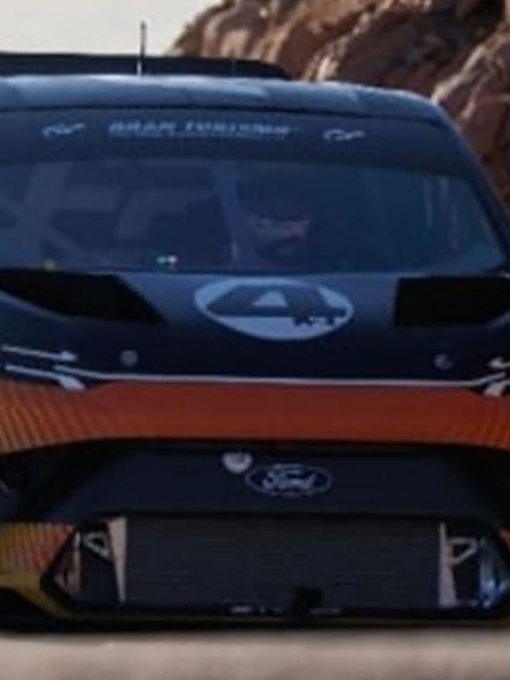 A Ford SuperVan driving