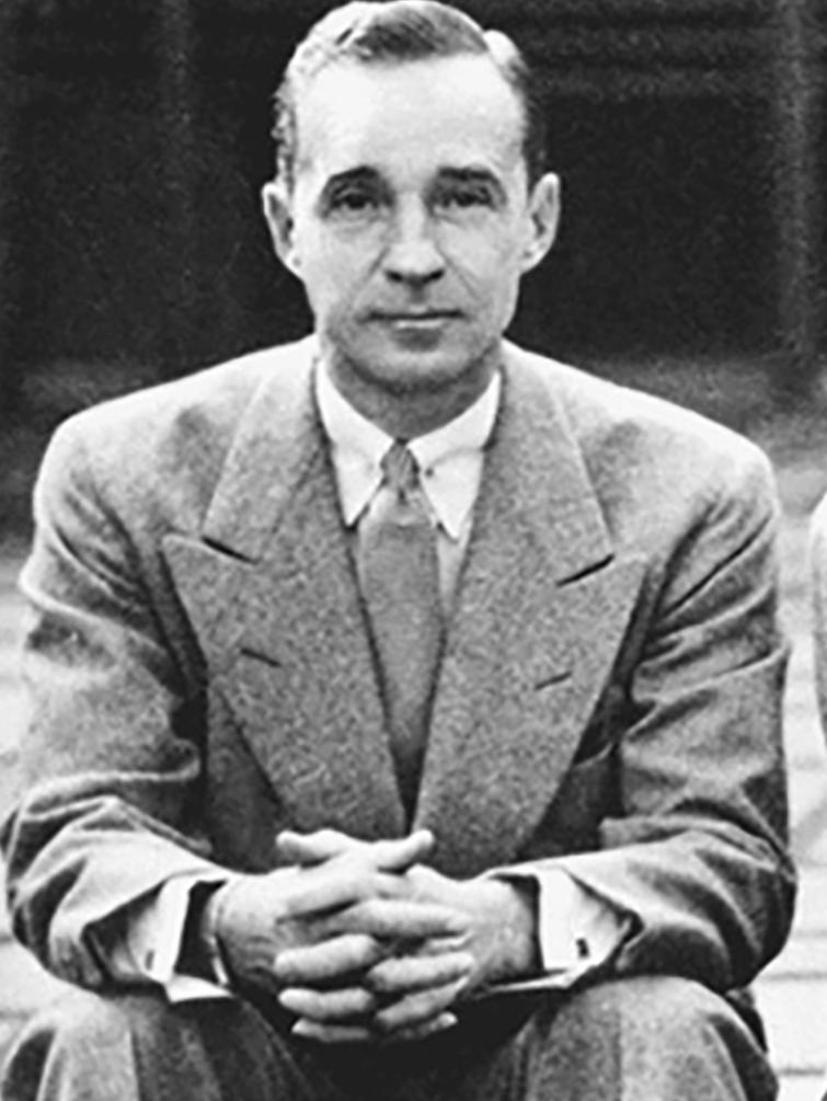 Three ford family memebers on bench