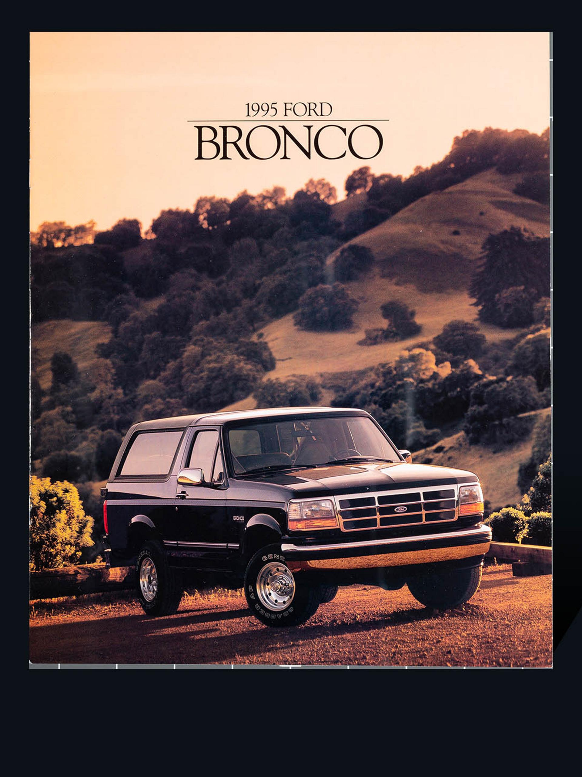 1995 Ford Bronco® vehicle brochure