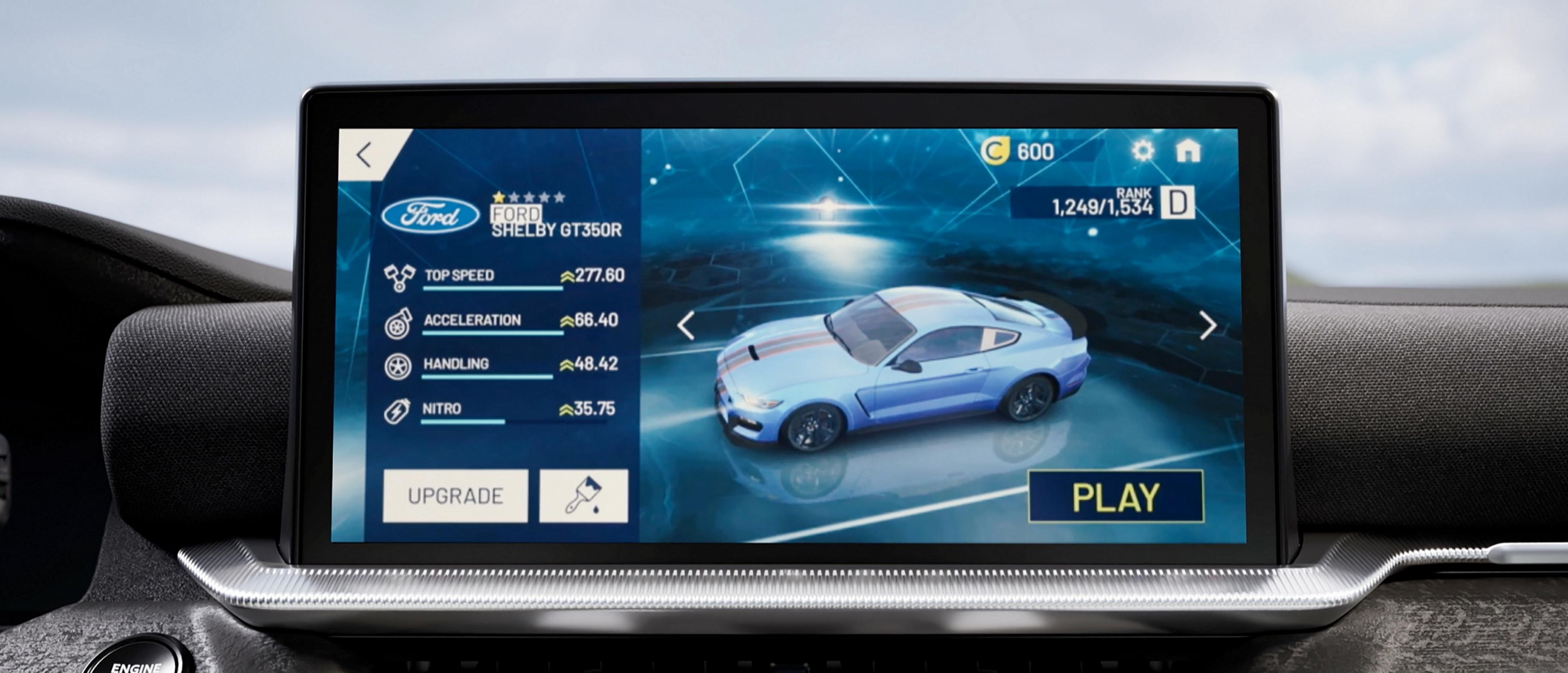 The center display on a 2026 Ford Explorer® SUV