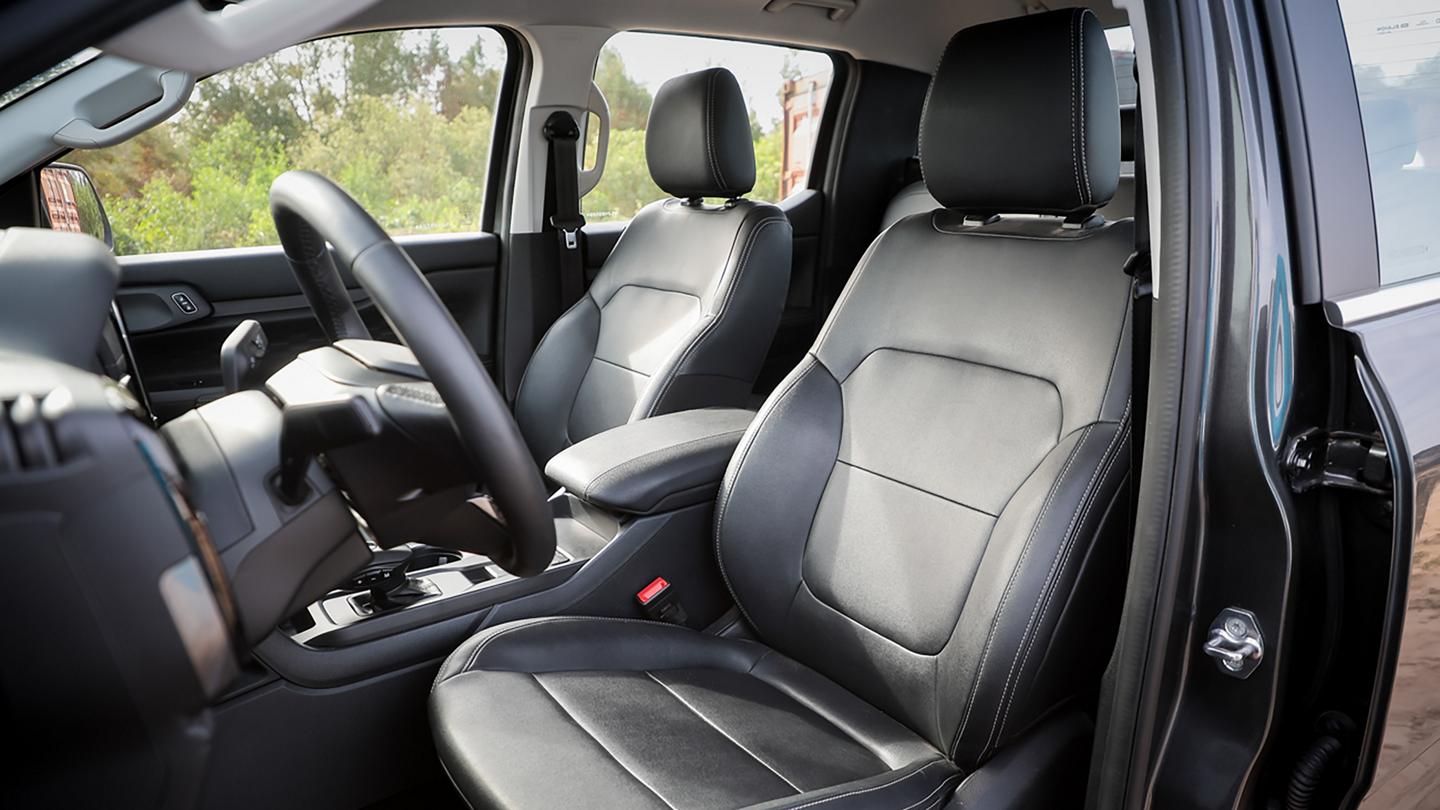 Asientos de cuero de Ford Ranger