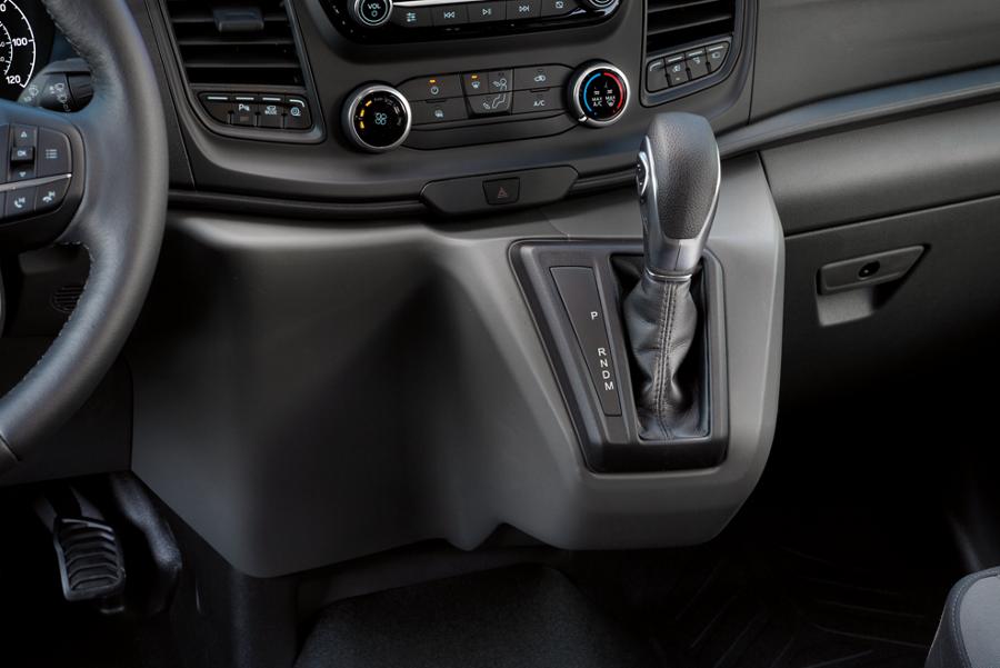 Close-up of the right-shifter