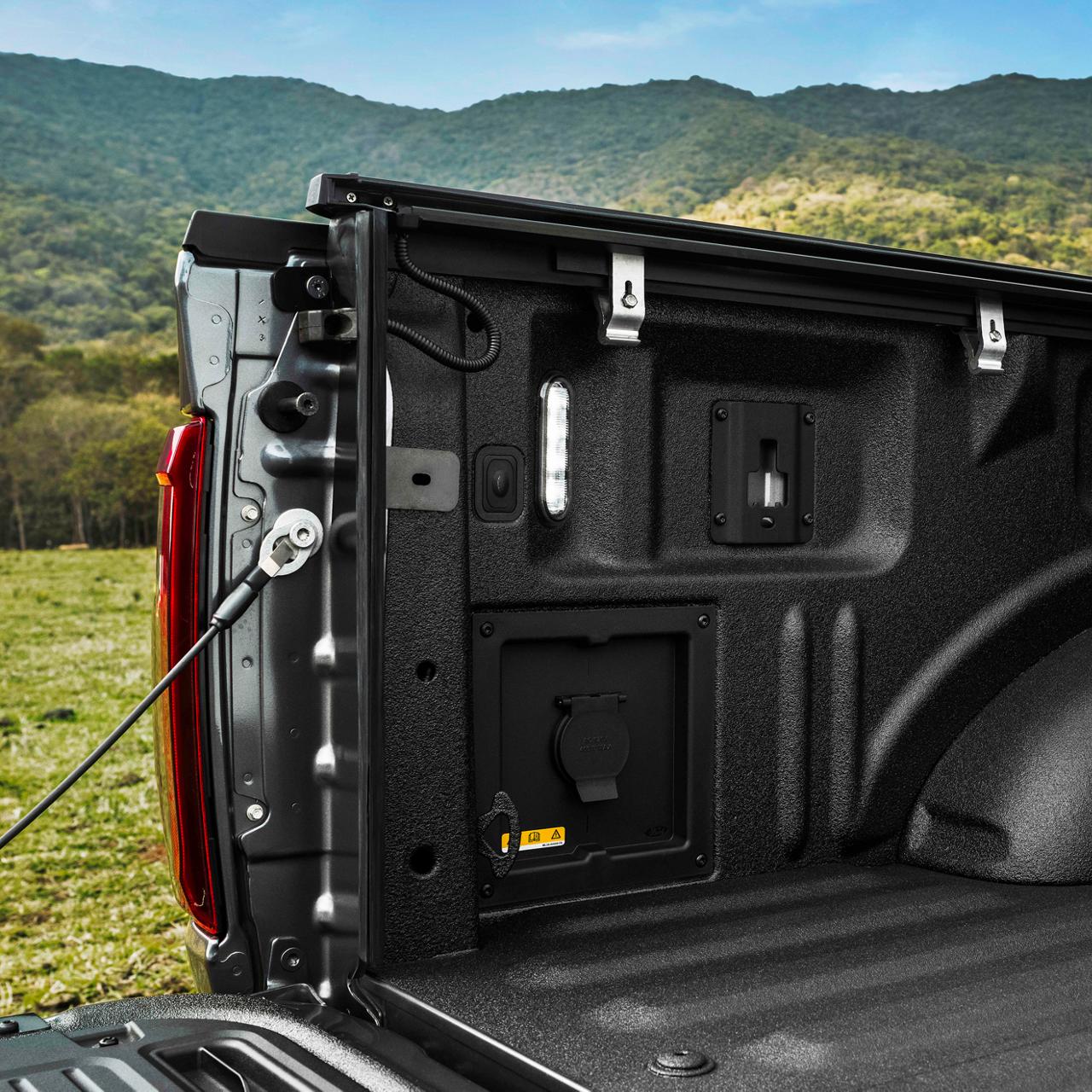 Imagen a detalle de la caja de carga de la Ford F-150 